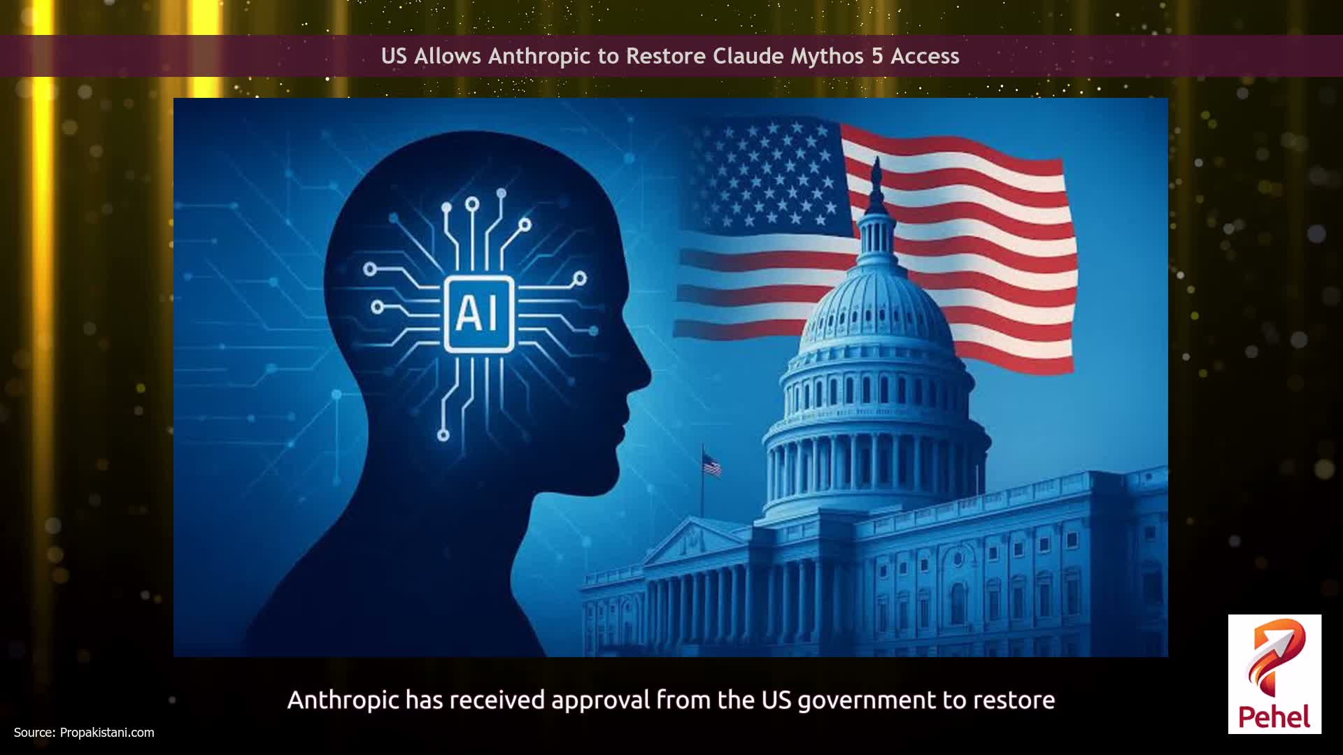 US Allows Anthropic to Restore Claude Mythos 5 Access