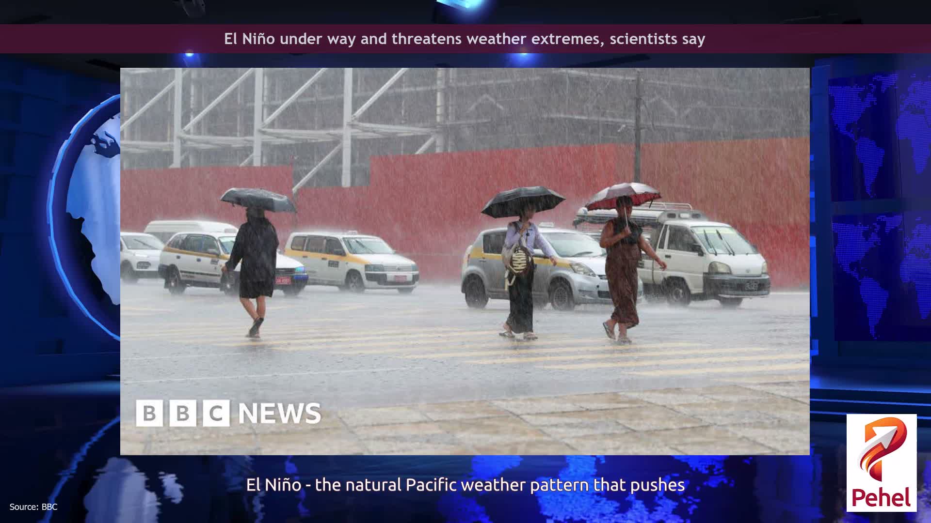 El Niño under way and threatens weather extremes, scientists say