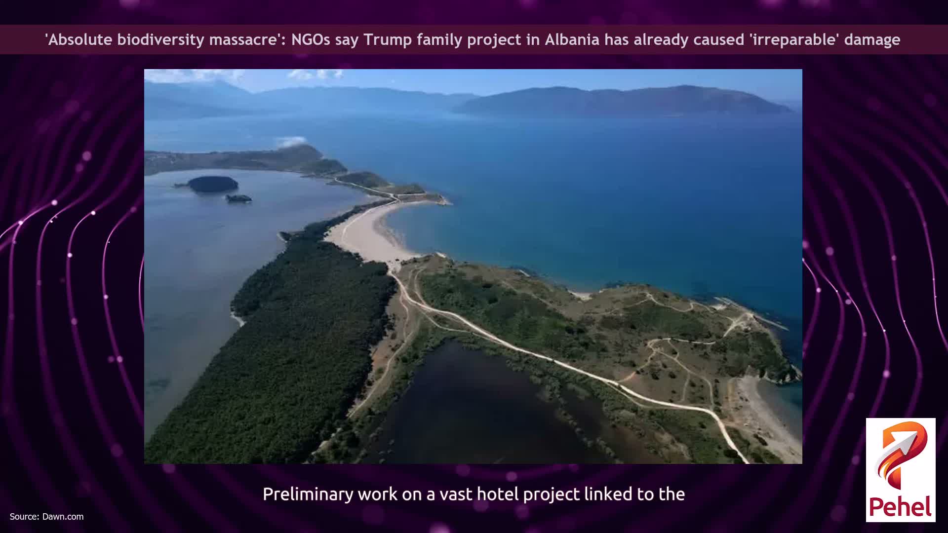 'Absolute biodiversity massacre': NGOs say Trump family project in Albania has already caused 'irreparable' damage