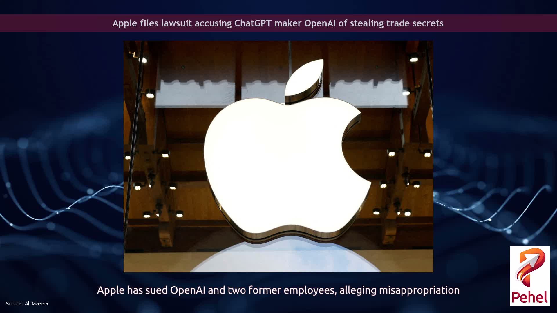 Apple files lawsuit accusing ChatGPT maker OpenAI of stealing trade secrets