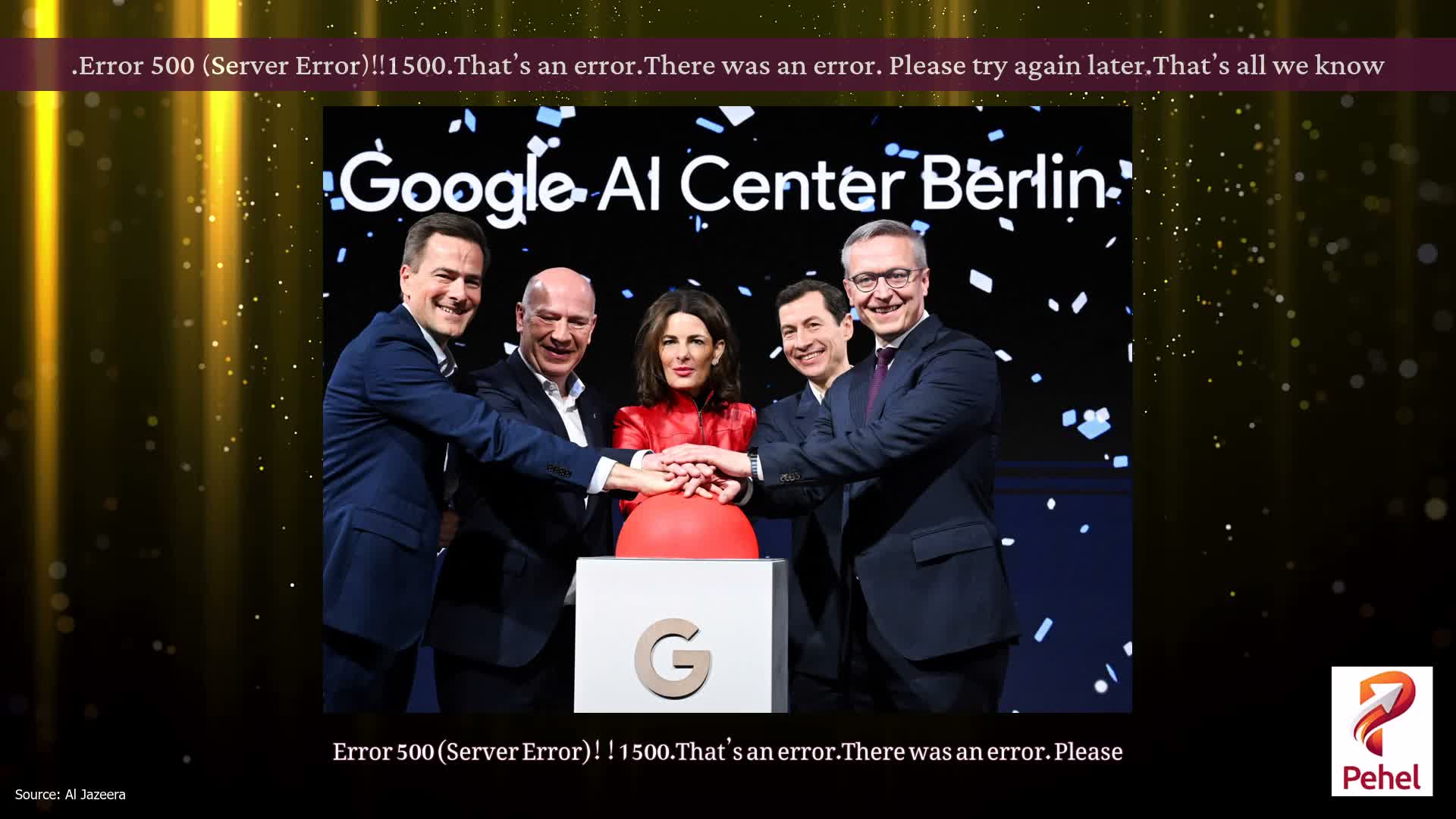 Error 500 (Server Error)!!1500.That’s an error.There was an error. Please try again later.That’s all we know.