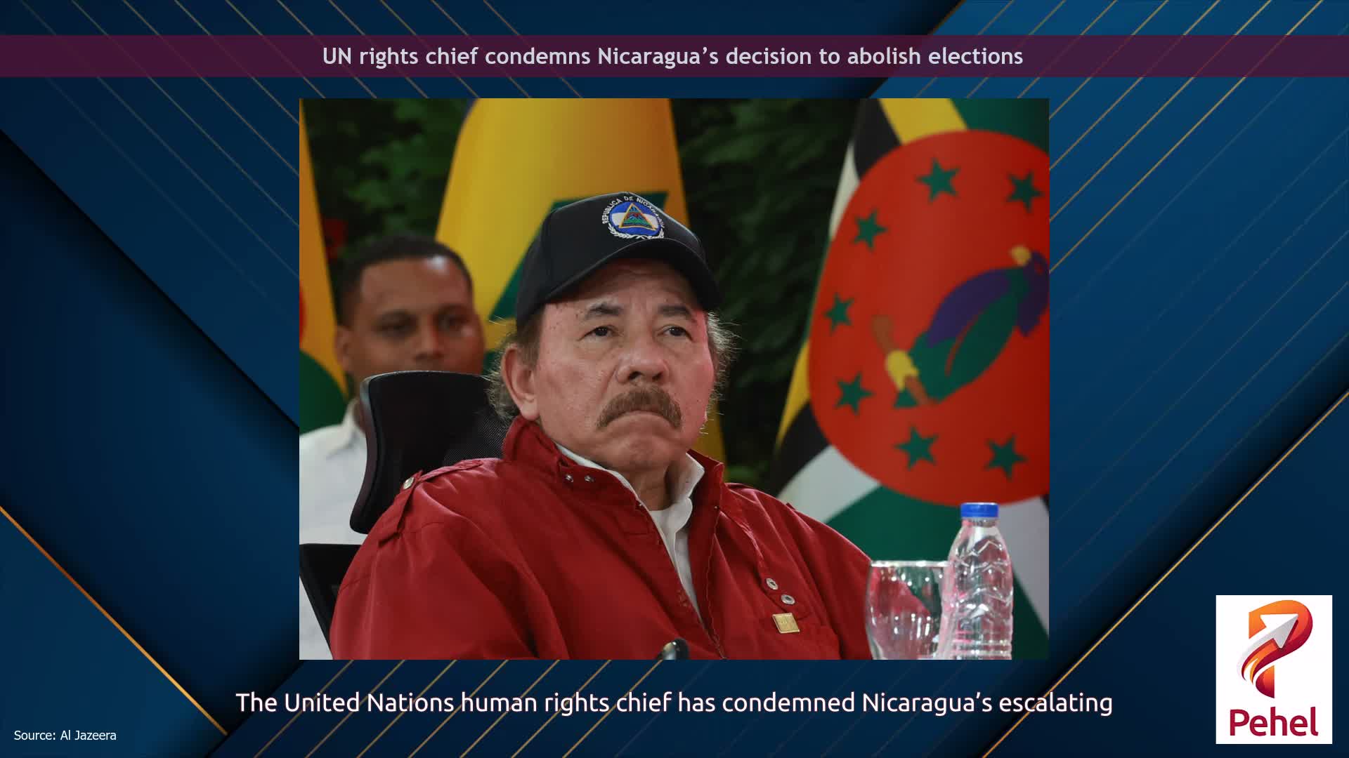 UN rights chief condemns Nicaragua’s decision to abolish elections