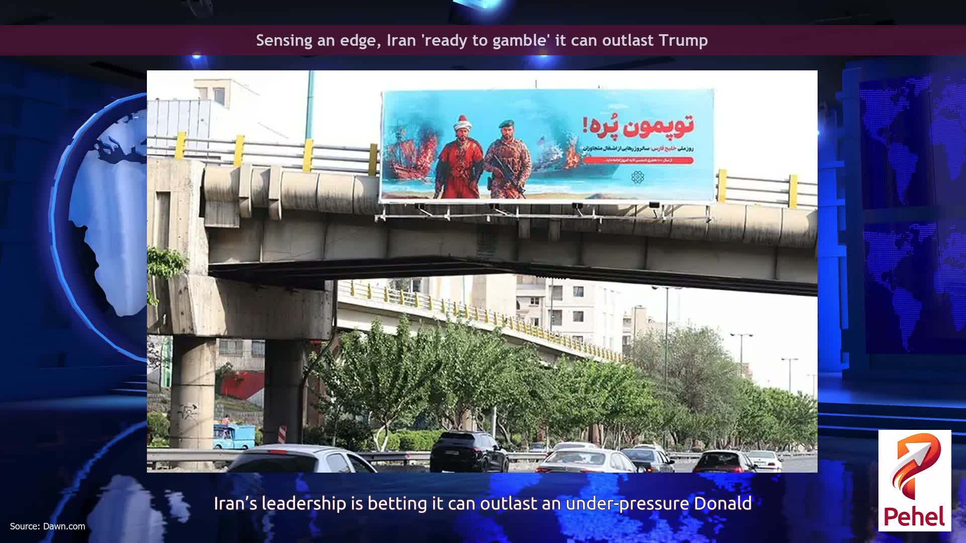 Sensing an edge, Iran 'ready to gamble' it can outlast Trump
