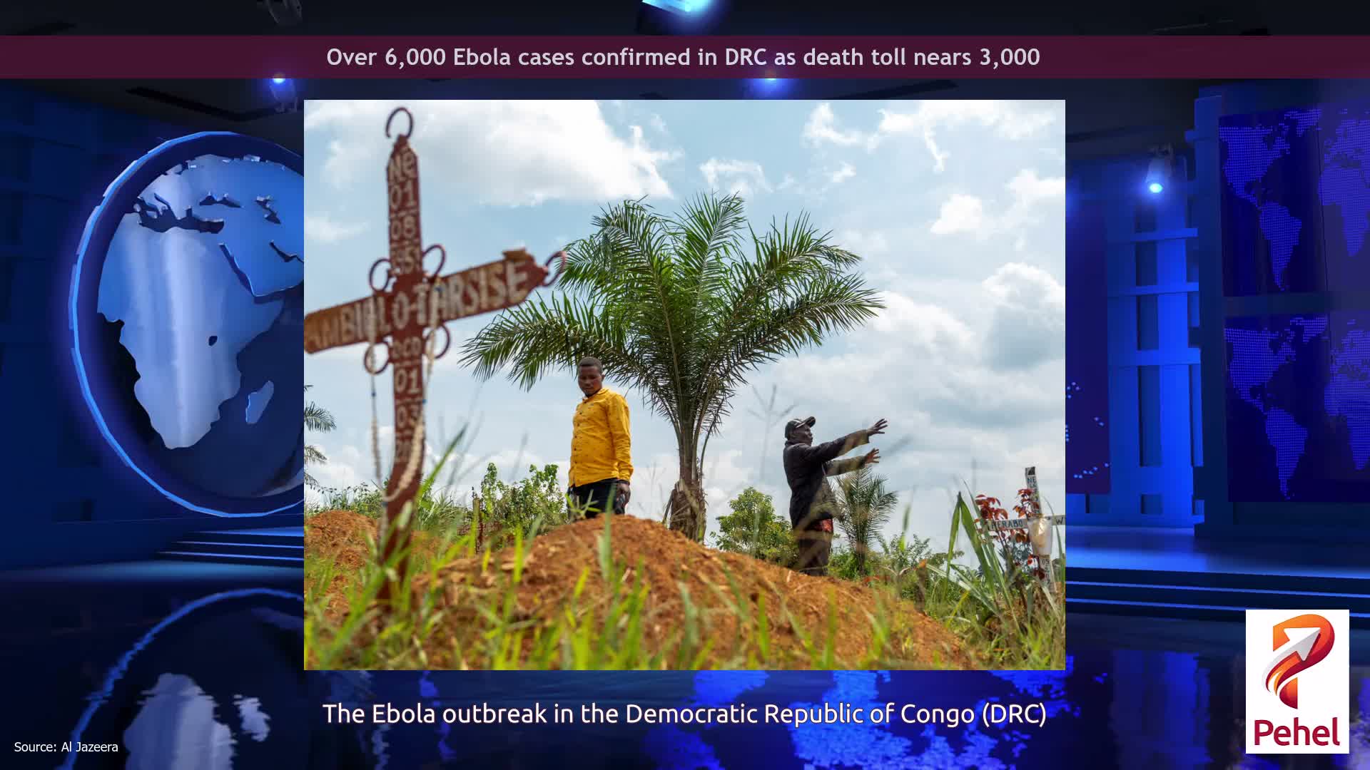 Over 6,000 Ebola cases confirmed in DRC as death toll nears 3,000