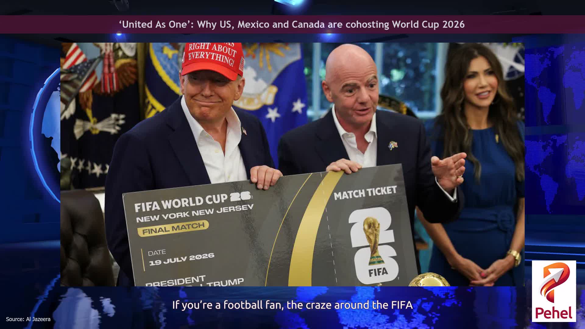 ‘United As One’: Why US, Mexico and Canada are cohosting World Cup 2026