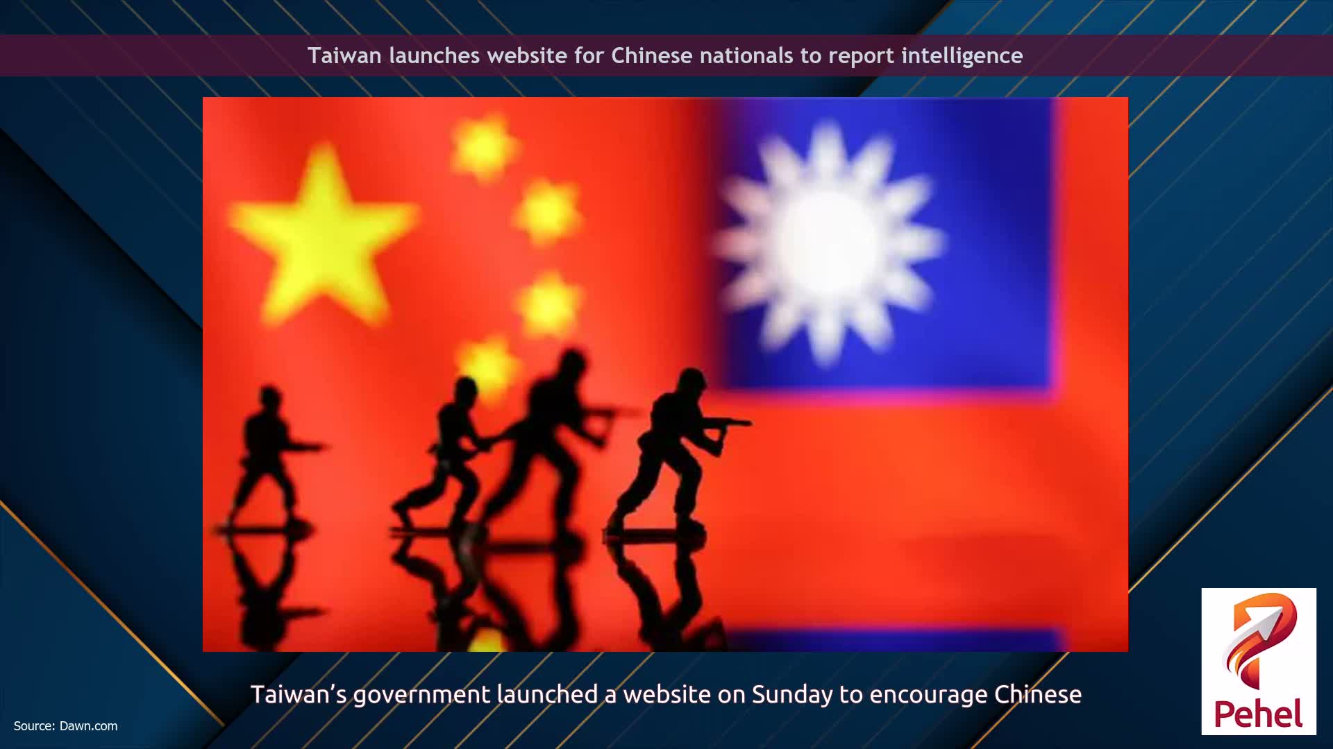 Taiwan launches website for Chinese nationals to report intelligence