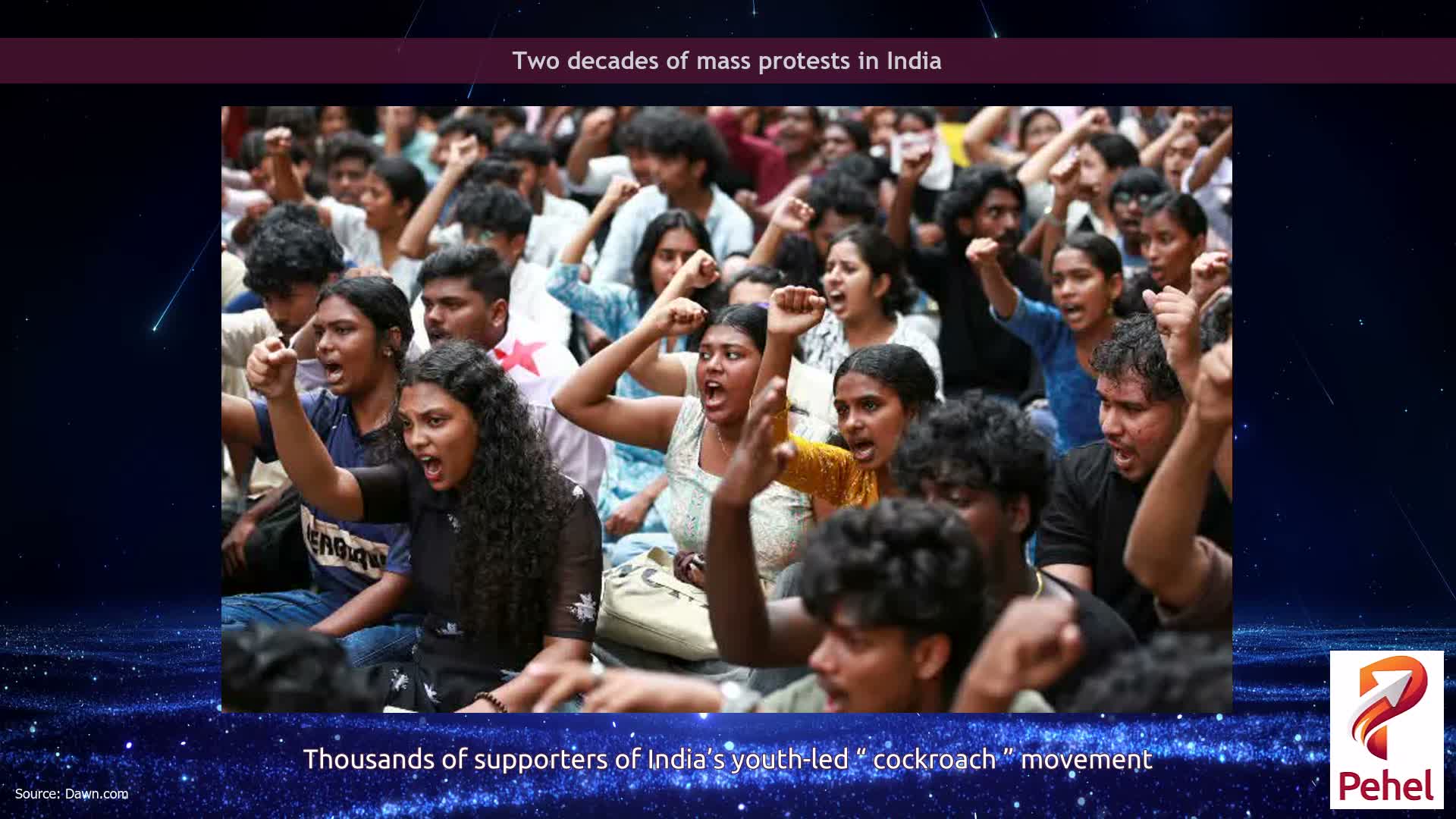 Two decades of mass protests in India