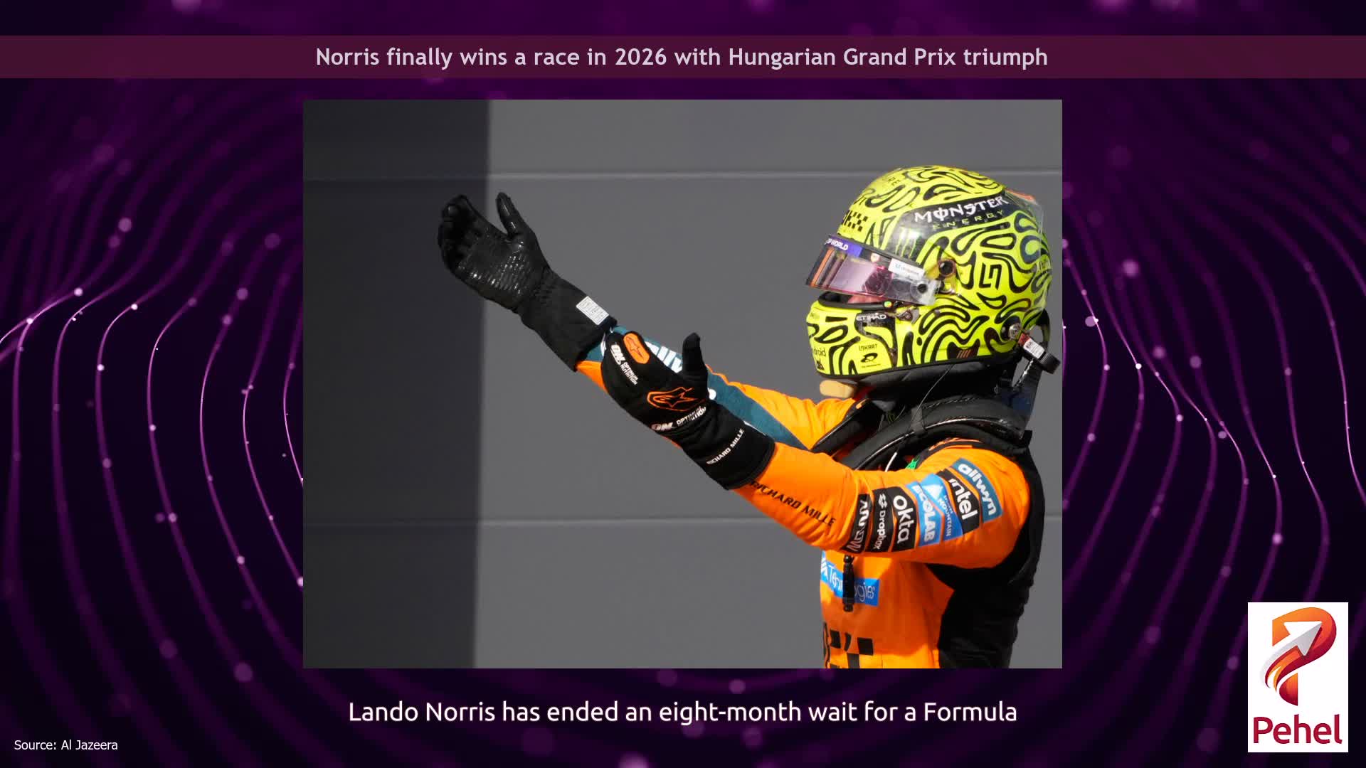 Norris finally wins a race in 2026 with Hungarian Grand Prix triumph