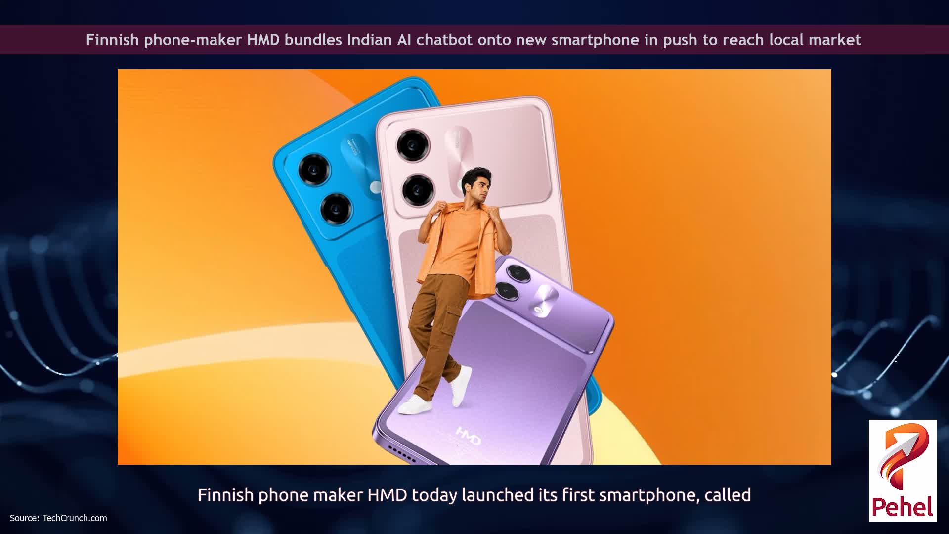 Finnish phone-maker HMD bundles Indian AI chatbot onto new smartphone in push to reach local market