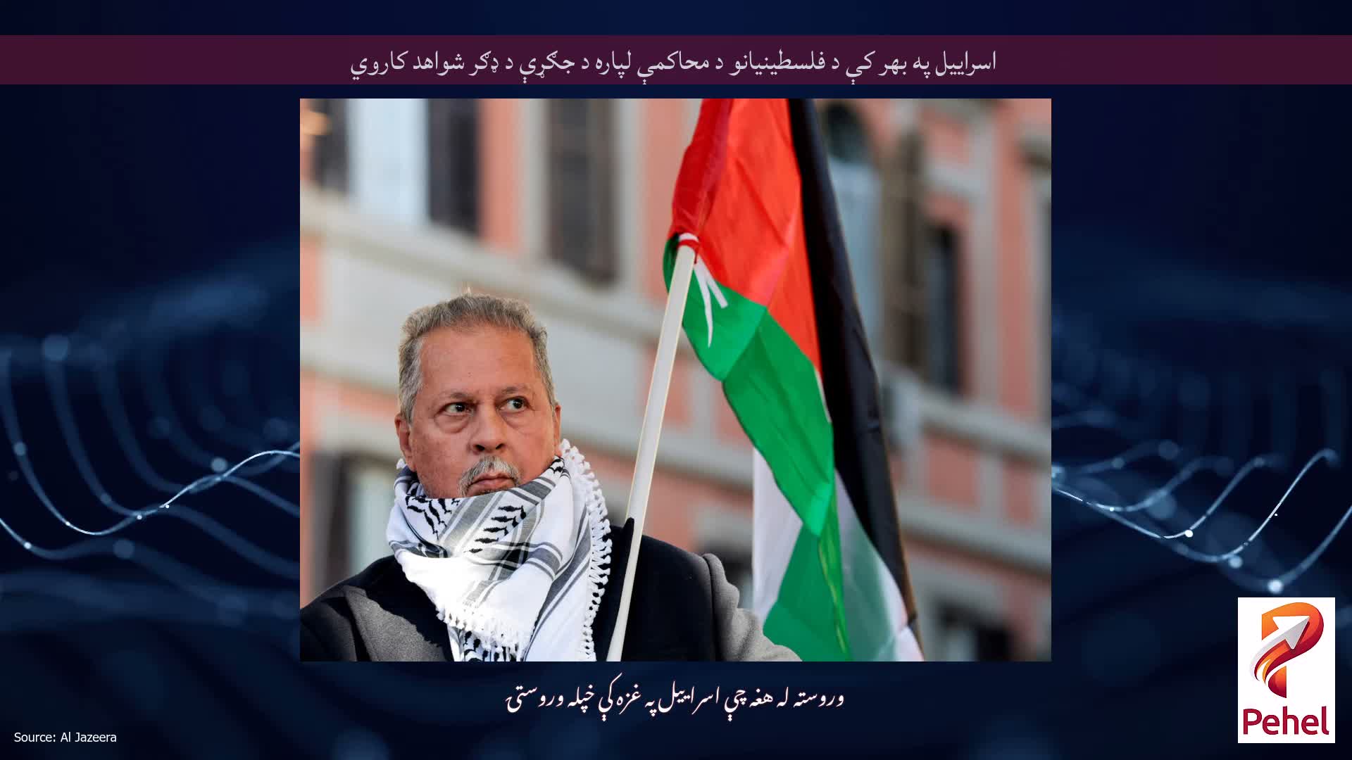 اسراییل په بهر کې د فلسطینیانو د محاکمې لپاره د جګړې د ډګر شواهد کاروي