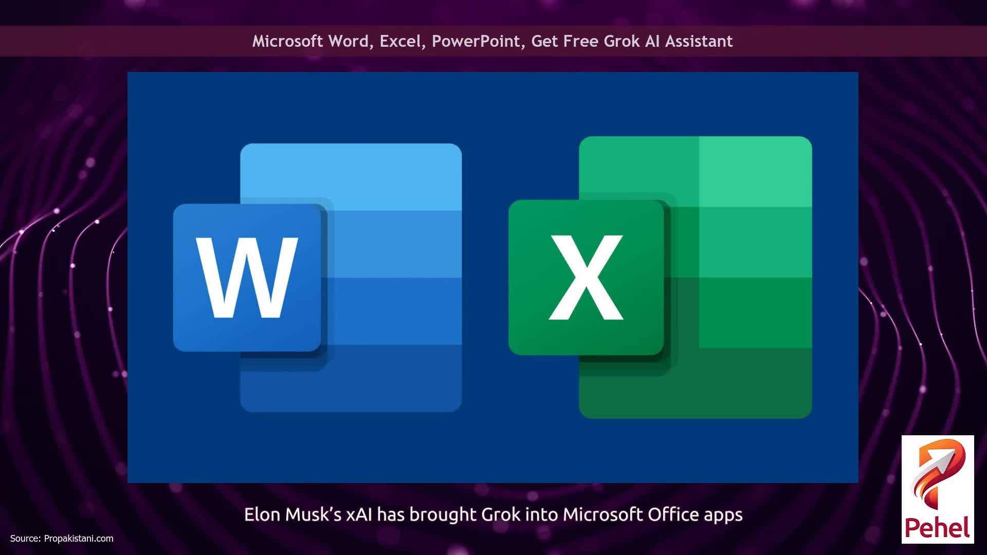 Microsoft Word, Excel, PowerPoint, Get Free Grok AI Assistant
