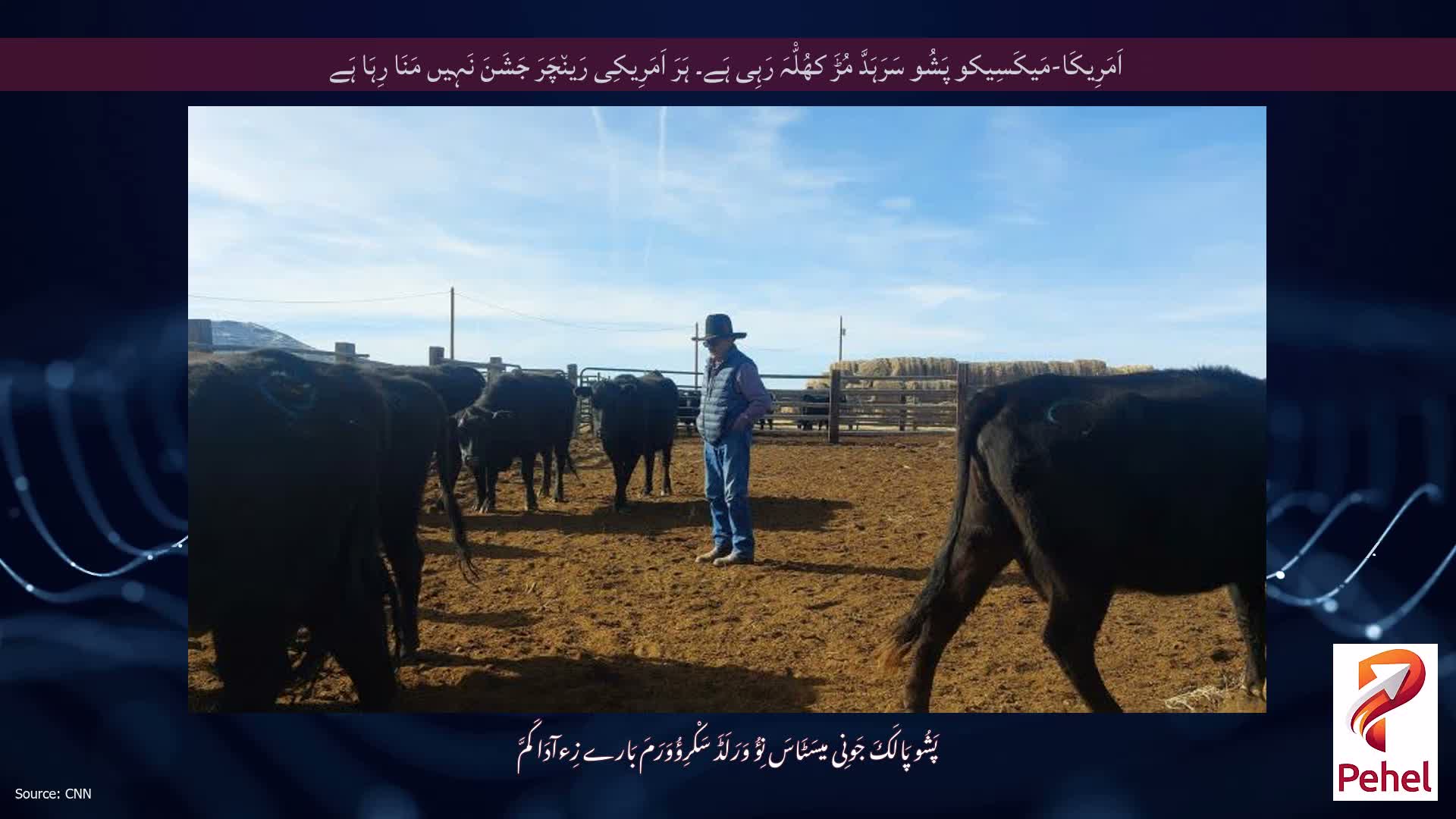 اَمَرِیکَا-مَیکَسِیکو پَشُو سَرَہَدَّ مُڑَ کھُلّْہَ رَہِی ہَے۔ ہَرَ اَمَرِیکِی رَین٘چَرَ جَشَنَ نَہِیں مَنَا رِہَا ہَے
