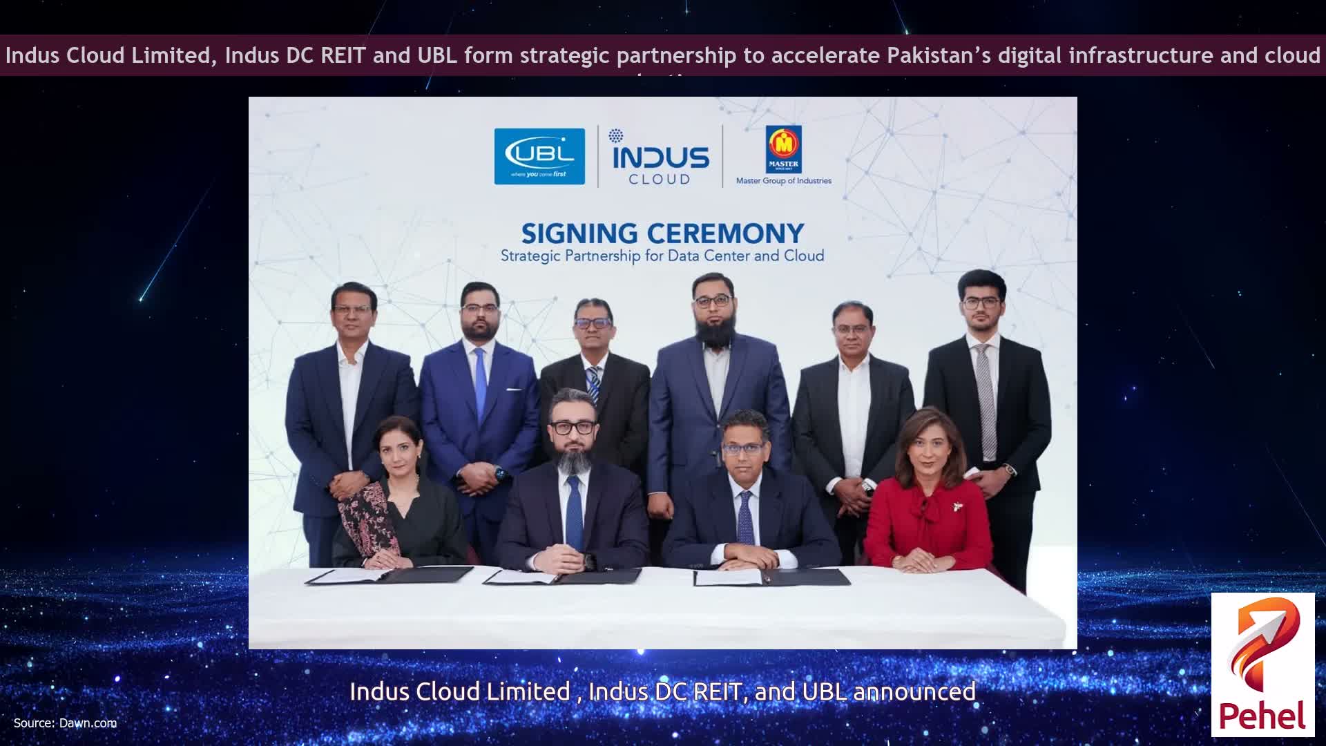 Indus Cloud Limited, Indus DC REIT and UBL form strategic partnership to accelerate Pakistan’s digital infrastructure and cloud adoption