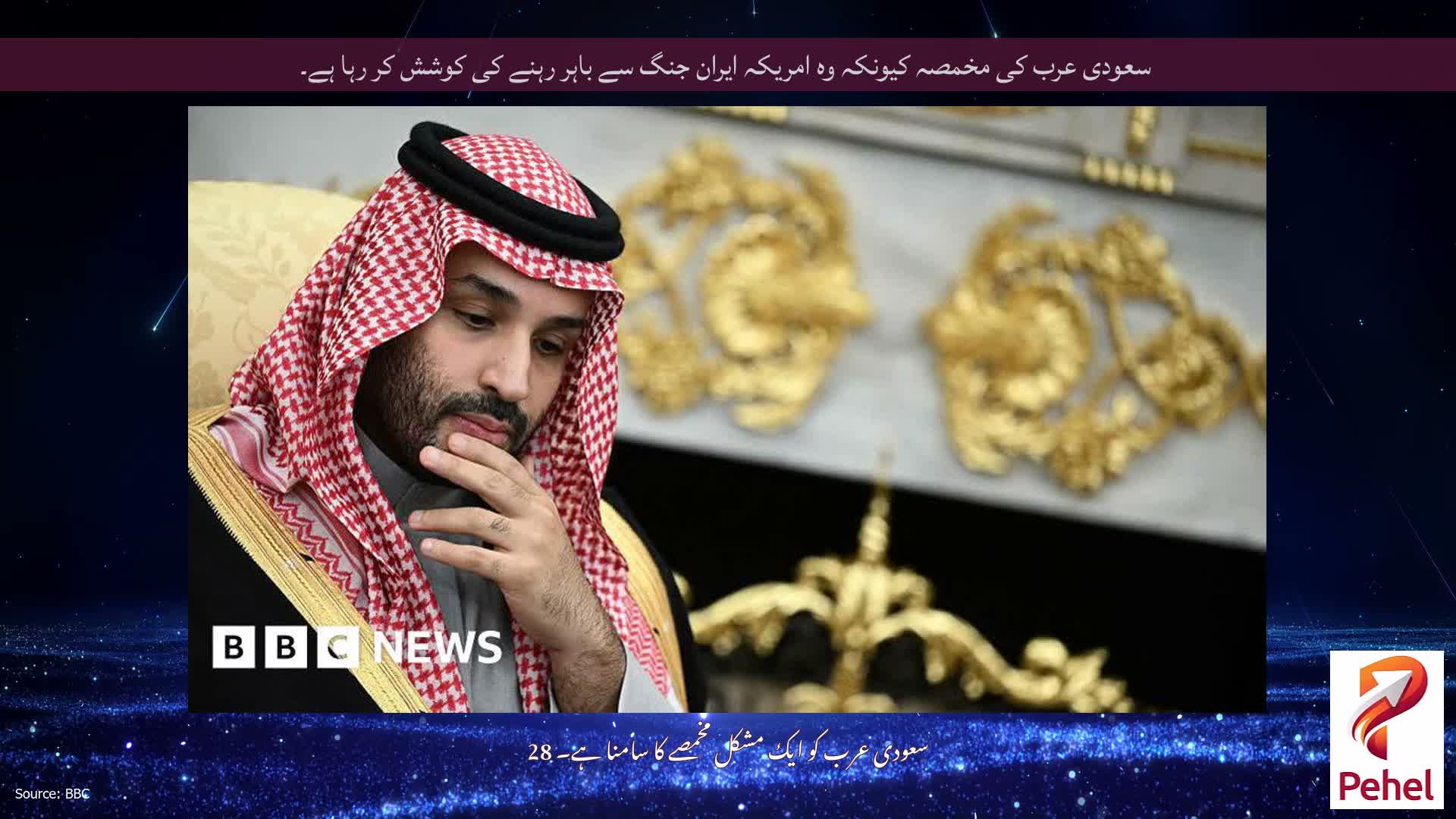 سعودی عرب کی مخمصہ کیونکہ وہ امریکہ ایران جنگ سے باہر رہنے کی کوشش کر رہا ہے۔
