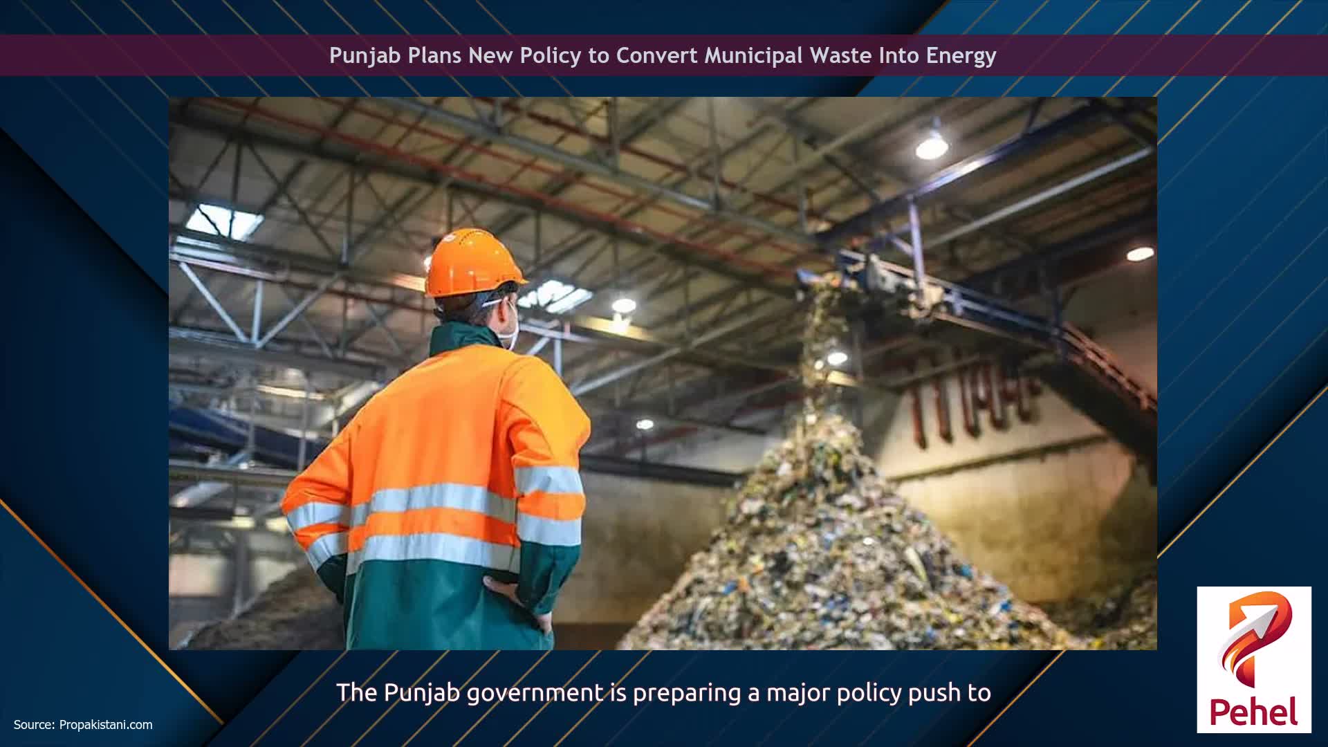 Punjab Plans New Policy to Convert Municipal Waste Into Energy
