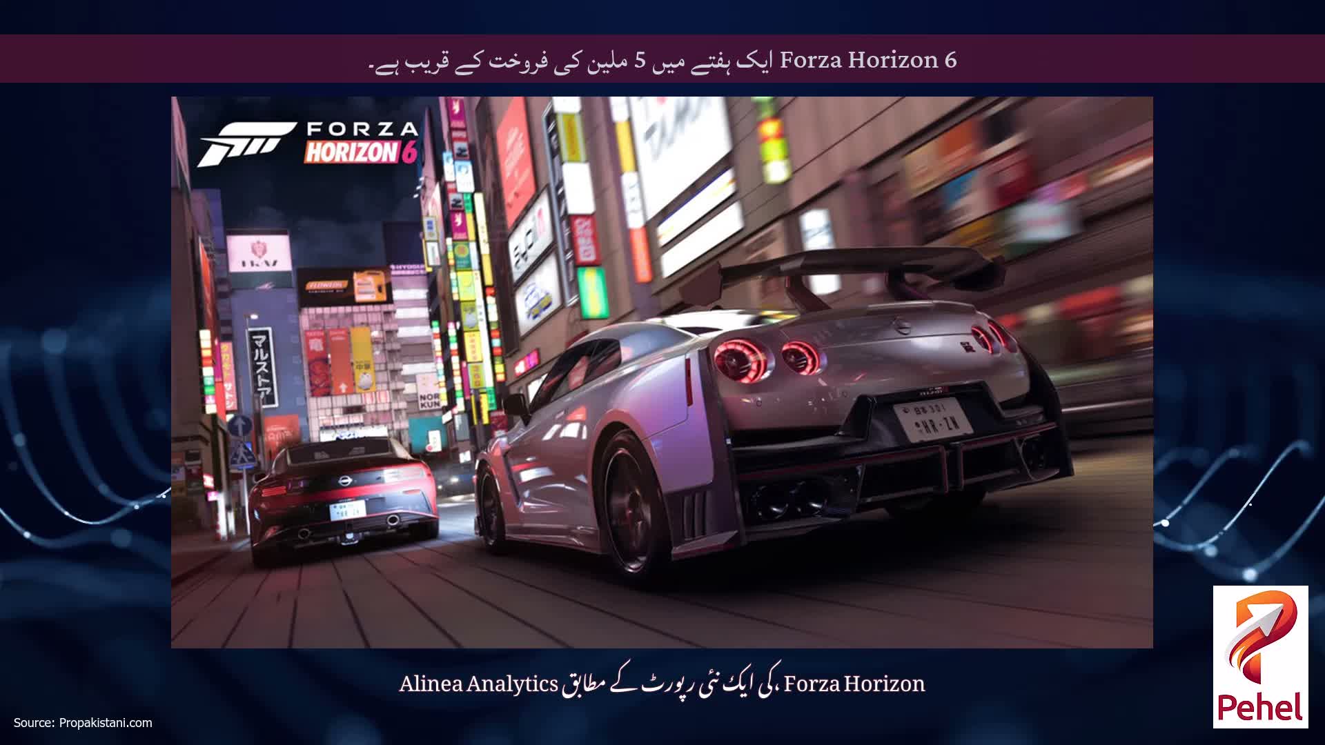 Forza Horizon 6 ایک ہفتے میں 5 ملین کی فروخت کے قریب ہے۔