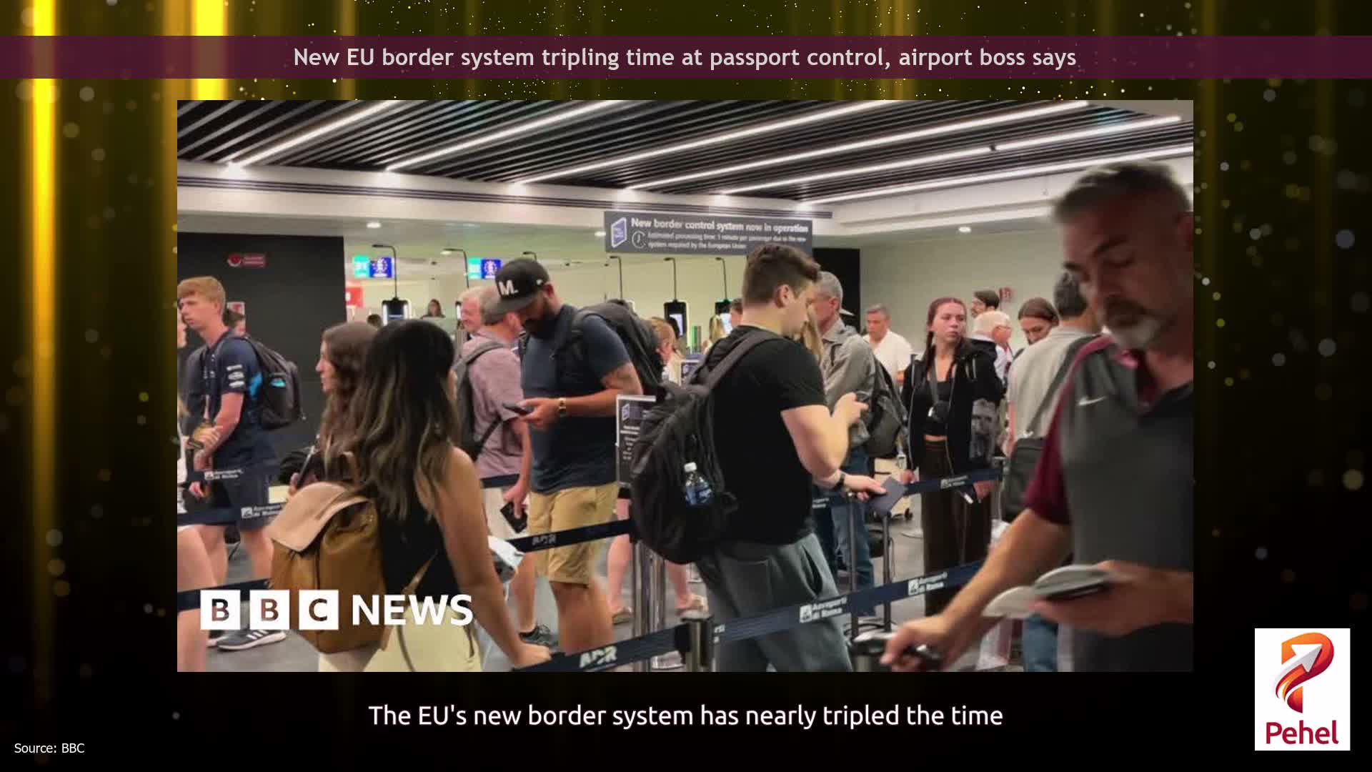 New EU border system tripling time at passport control, airport boss says