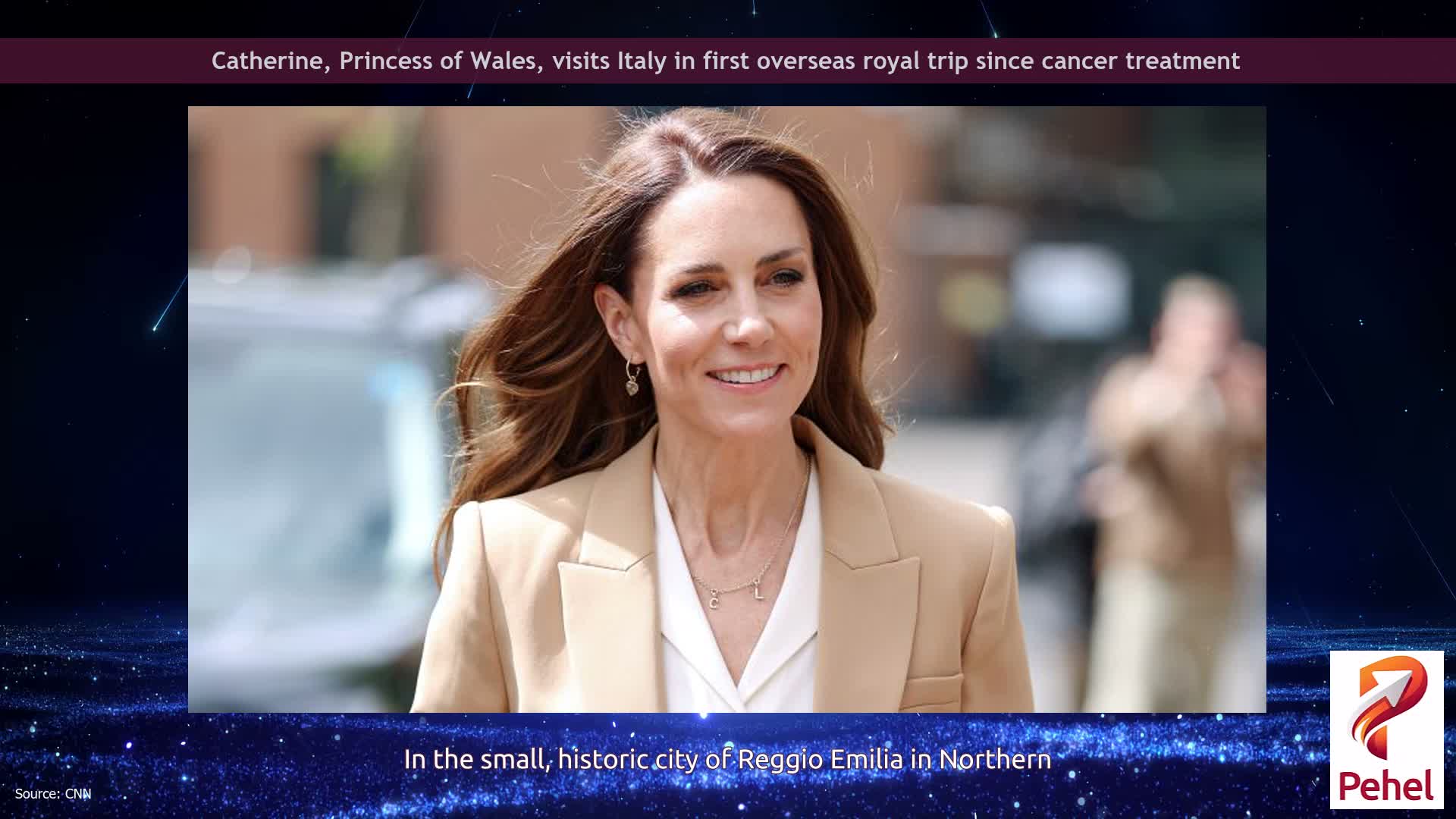 Catherine, Princess of Wales, visits Italy in first overseas royal trip since cancer treatment