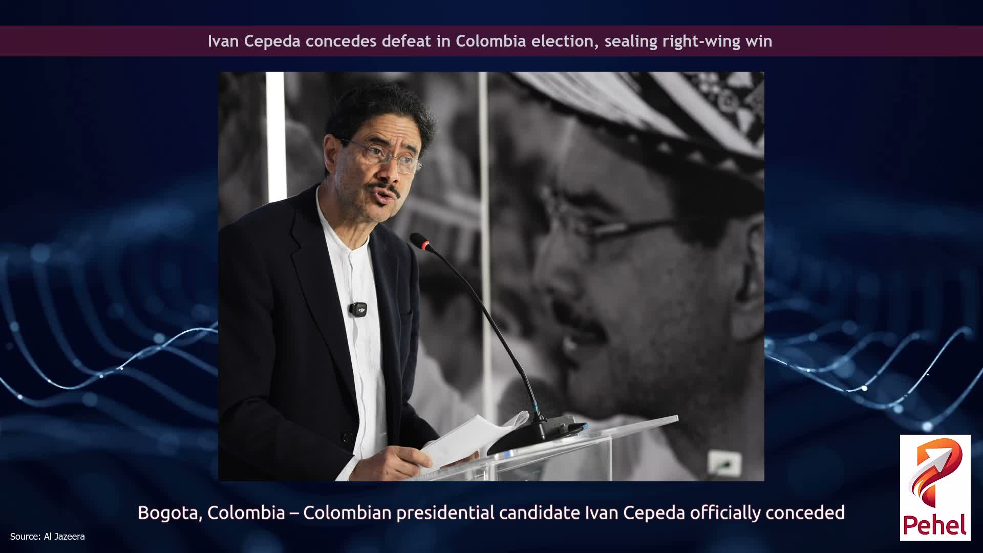 Ivan Cepeda concedes defeat in Colombia election, sealing right-wing win