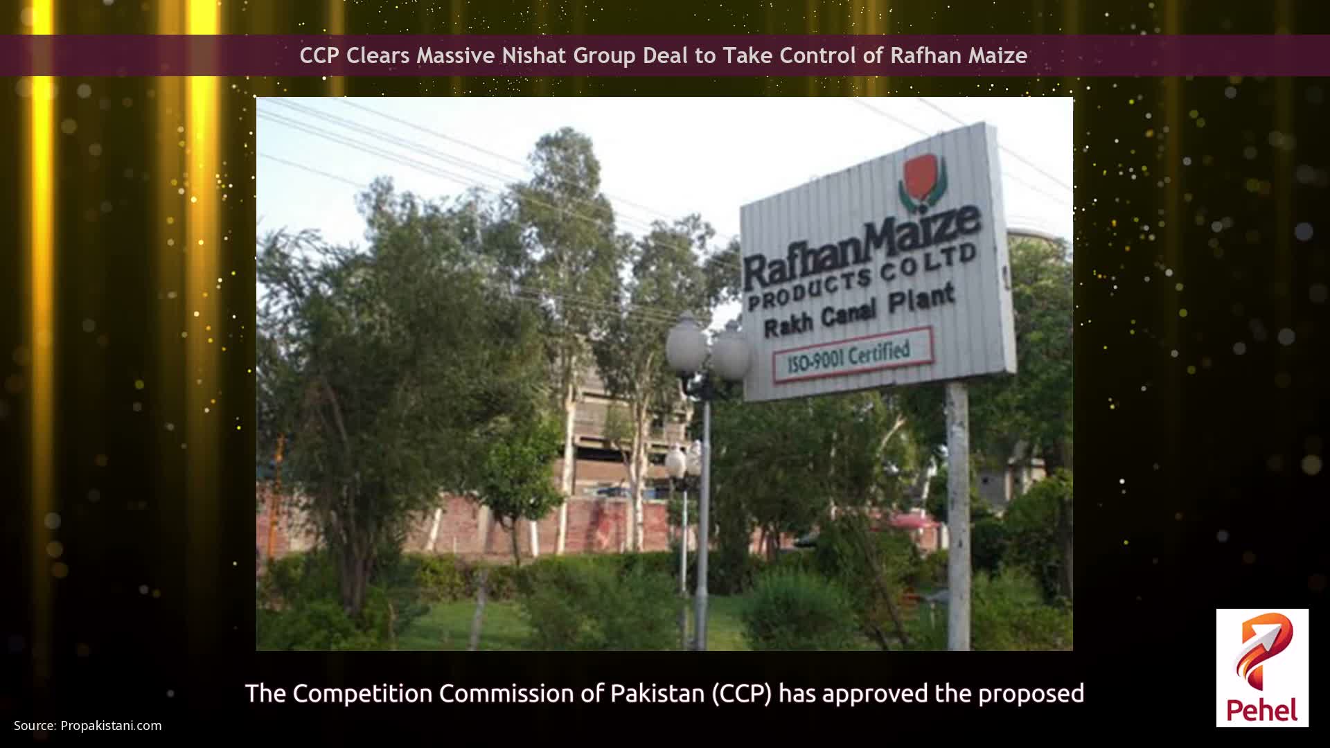 CCP Clears Massive Nishat Group Deal to Take Control of Rafhan Maize