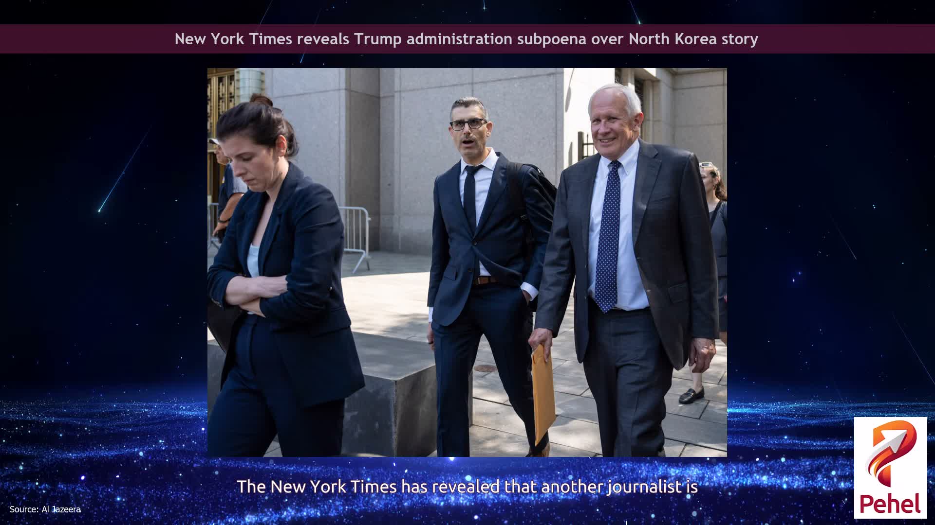 New York Times reveals Trump administration subpoena over North Korea story