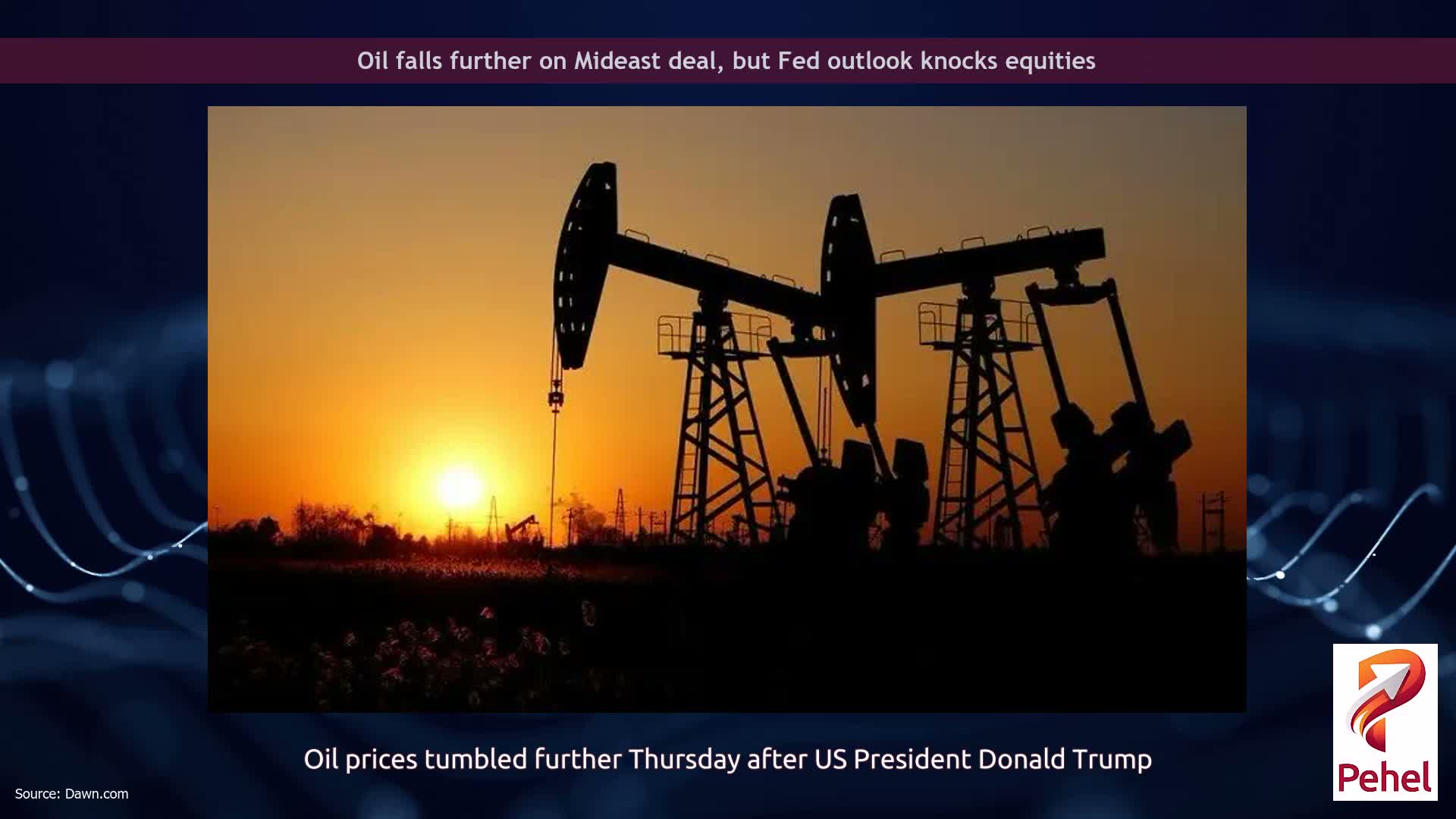 Oil falls further on Mideast deal, but Fed outlook knocks equities