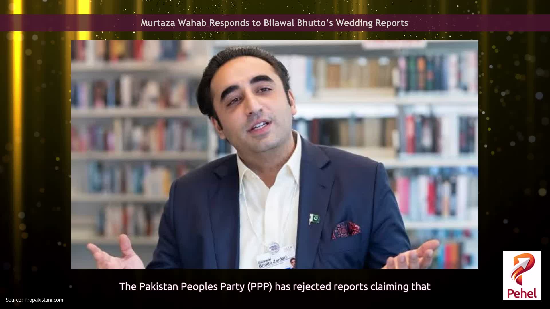 Murtaza Wahab Responds to Bilawal Bhutto’s Wedding Reports