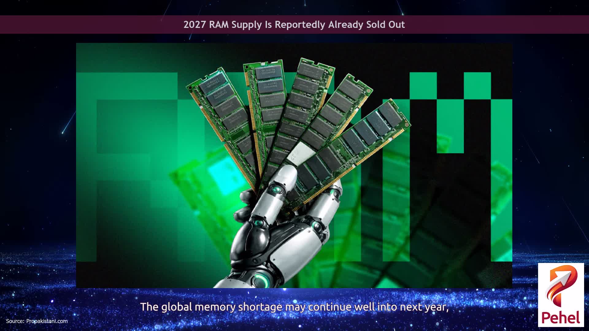 2027 RAM Supply Is Reportedly Already Sold Out