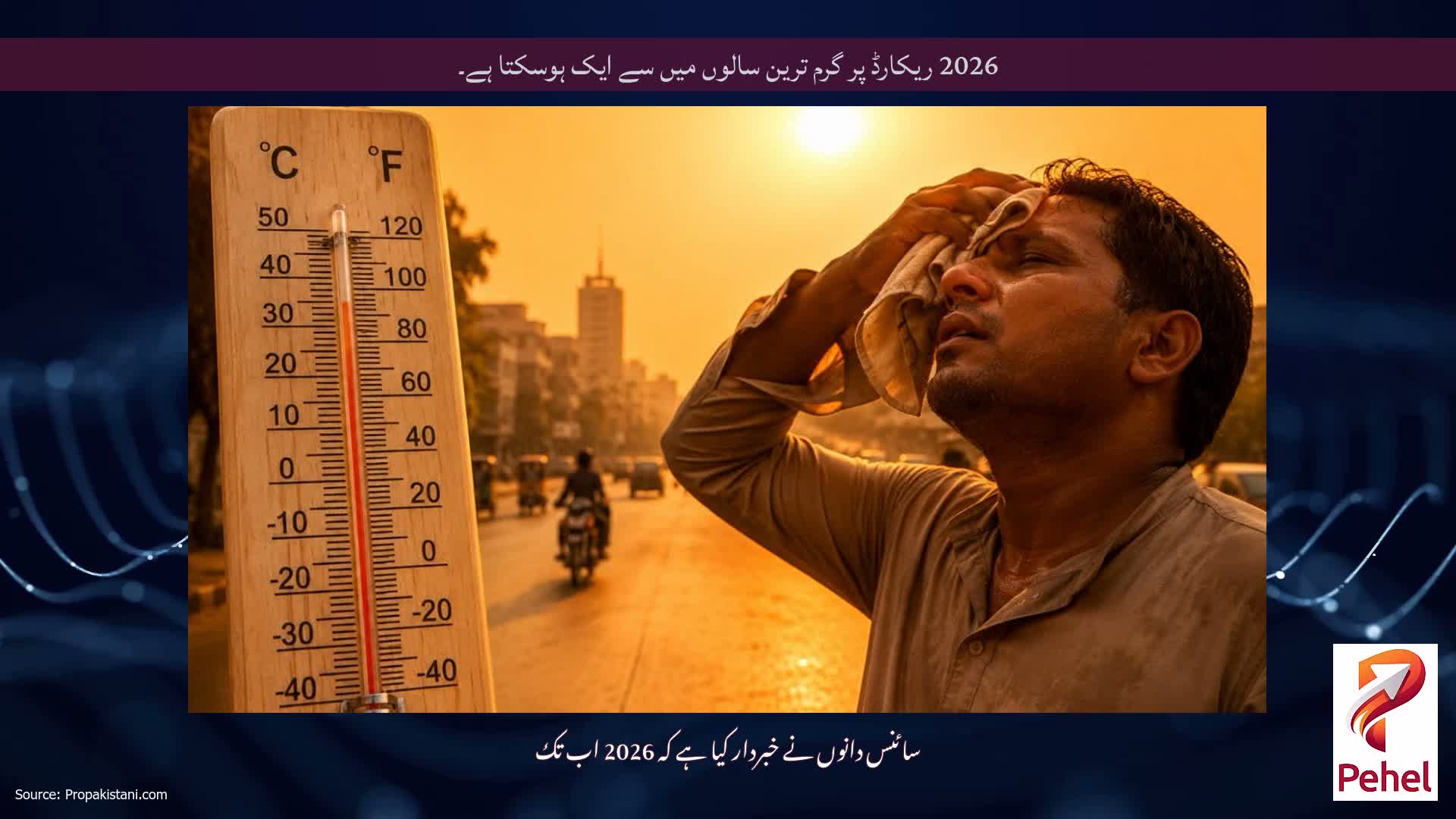 2026 ریکارڈ پر گرم ترین سالوں میں سے ایک ہوسکتا ہے۔