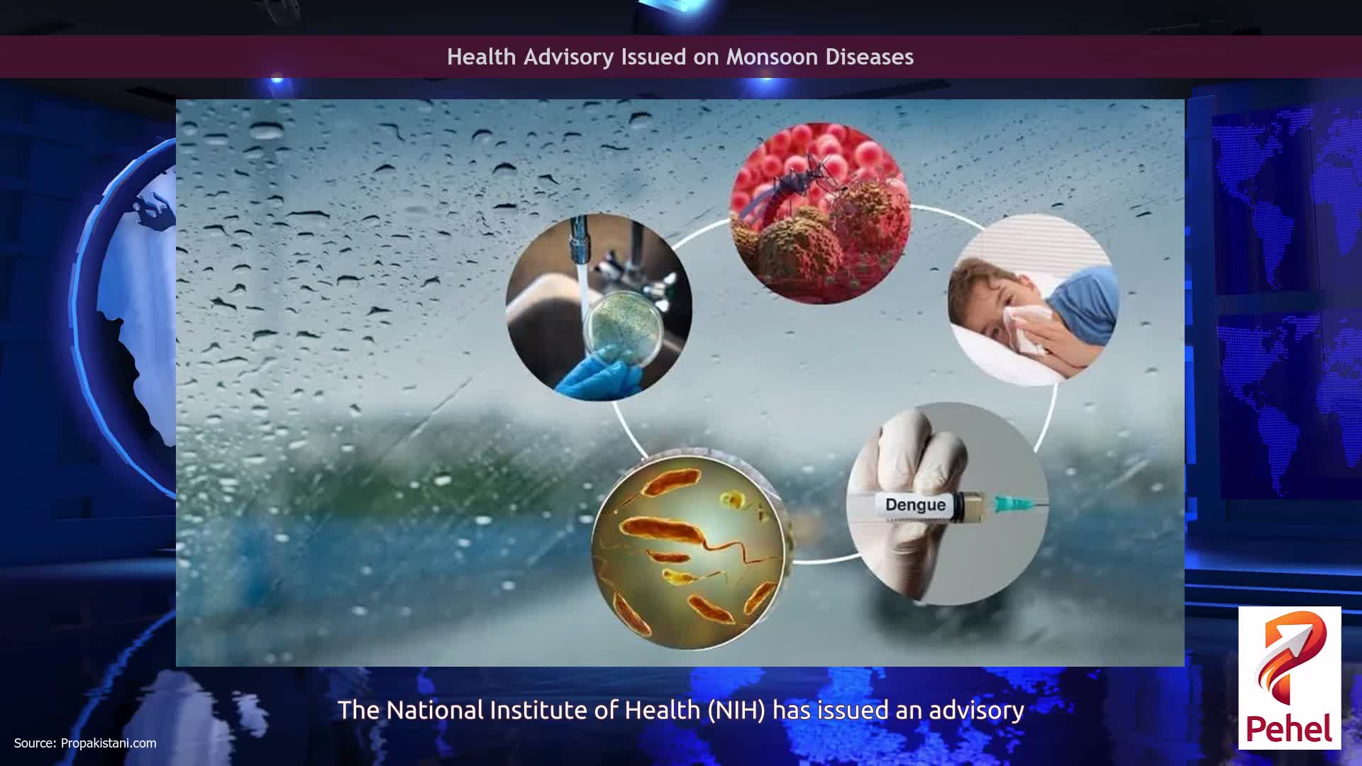 Health Advisory Issued on Monsoon Diseases