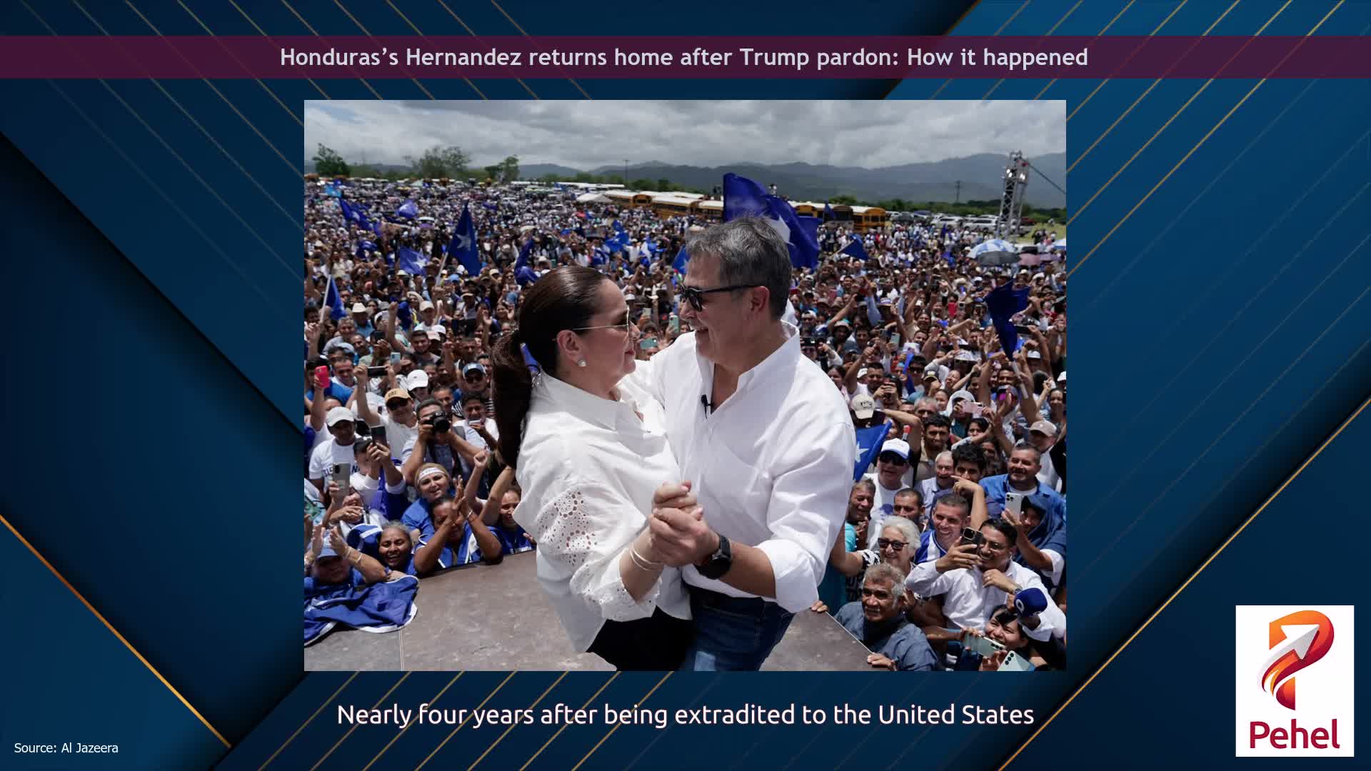 Honduras’s Hernandez returns home after Trump pardon: How it happened