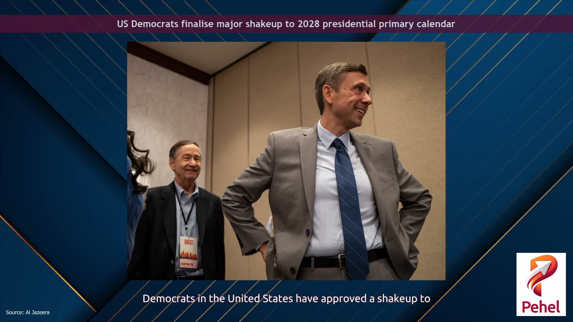 US Democrats finalise major shakeup to 2028 presidential primary calendar