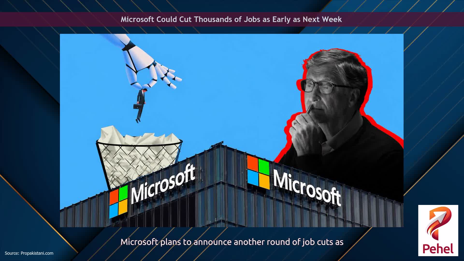 Microsoft Could Cut Thousands of Jobs as Early as Next Week