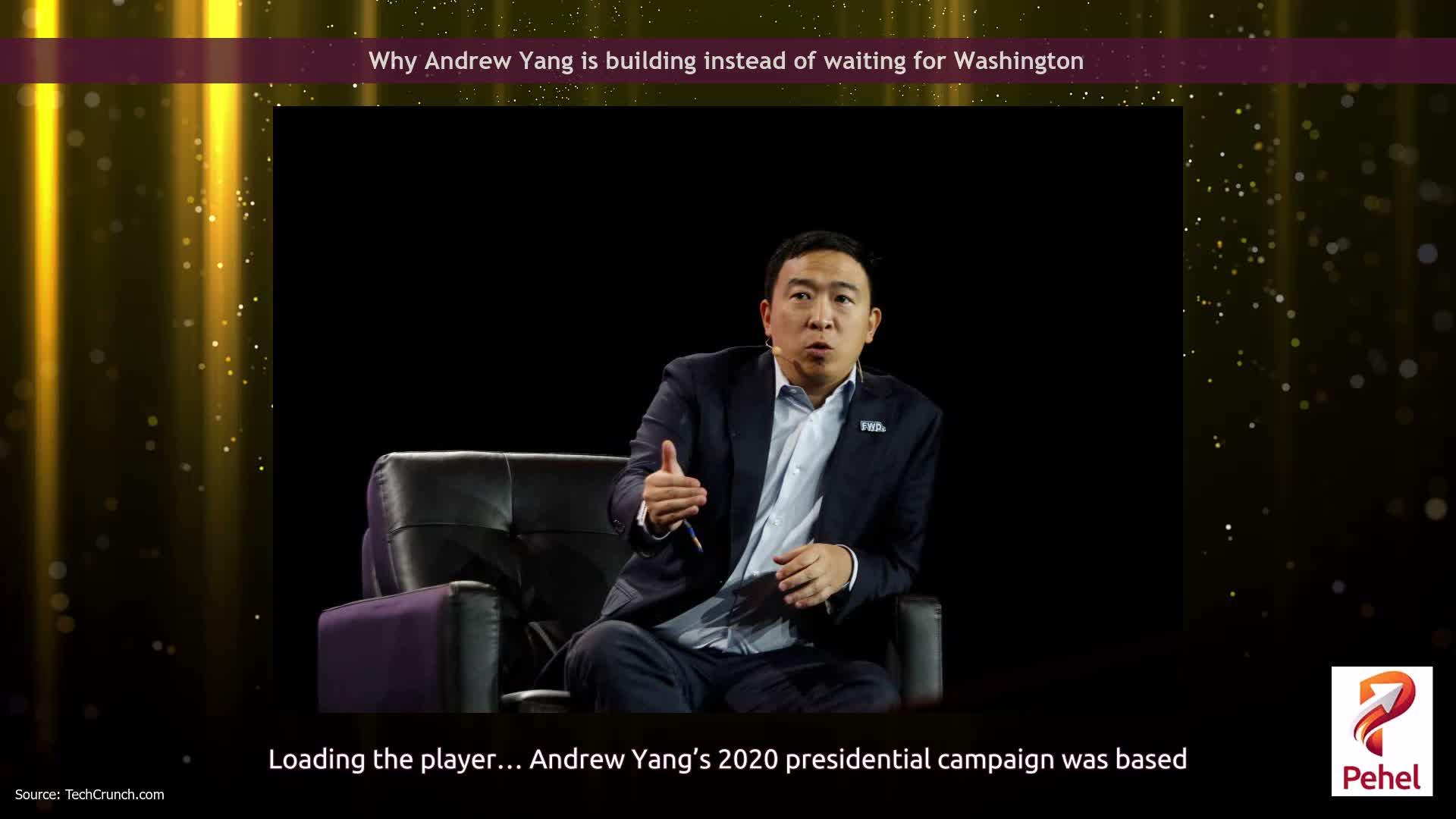 Why Andrew Yang is building instead of waiting for Washington
