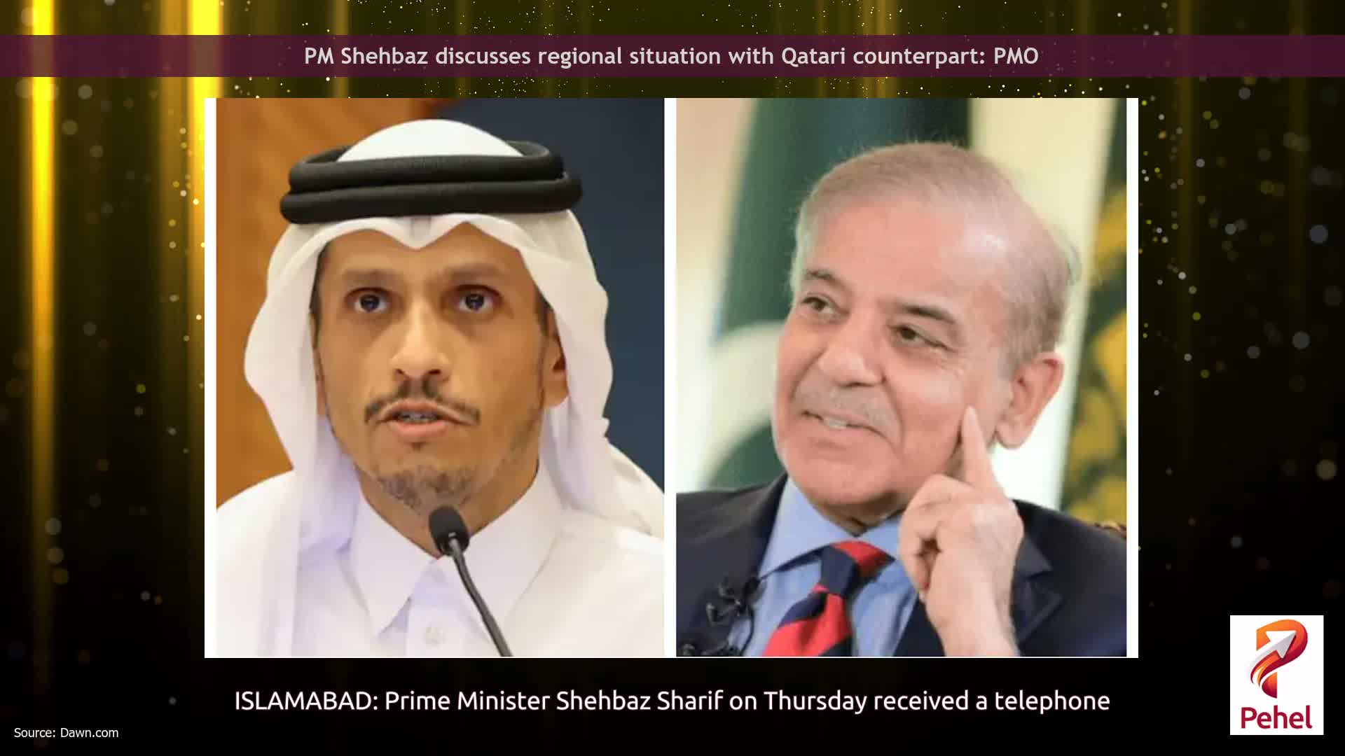 PM Shehbaz discusses regional situation with Qatari counterpart: PMO
