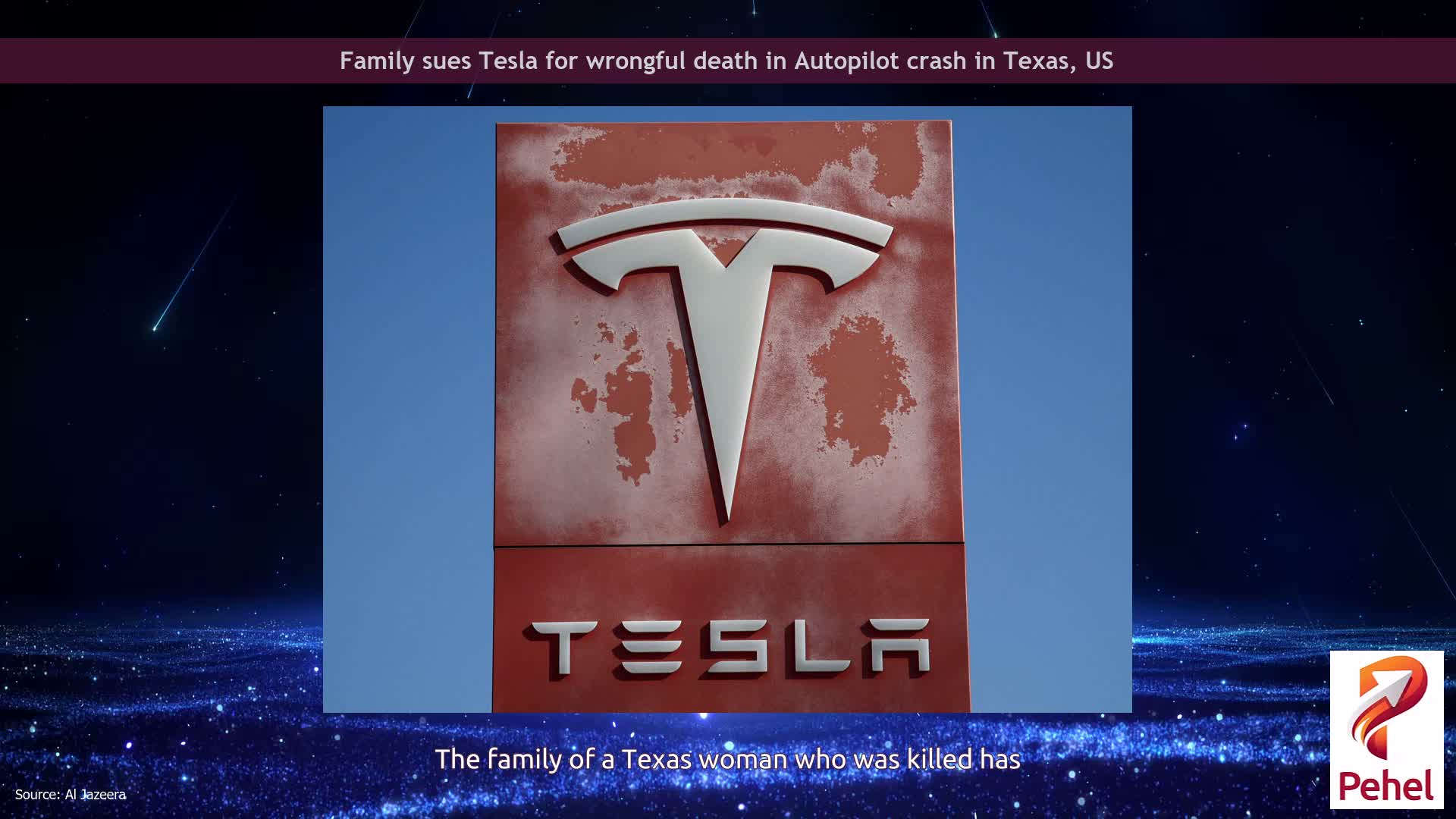 Family sues Tesla for wrongful death in Autopilot crash in Texas, US