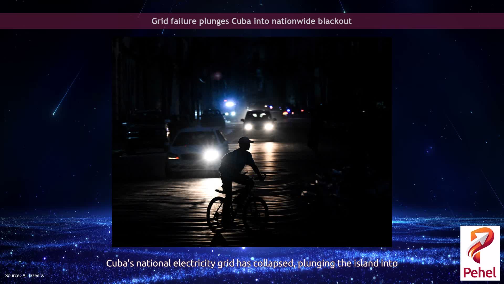 Grid failure plunges Cuba into nationwide blackout