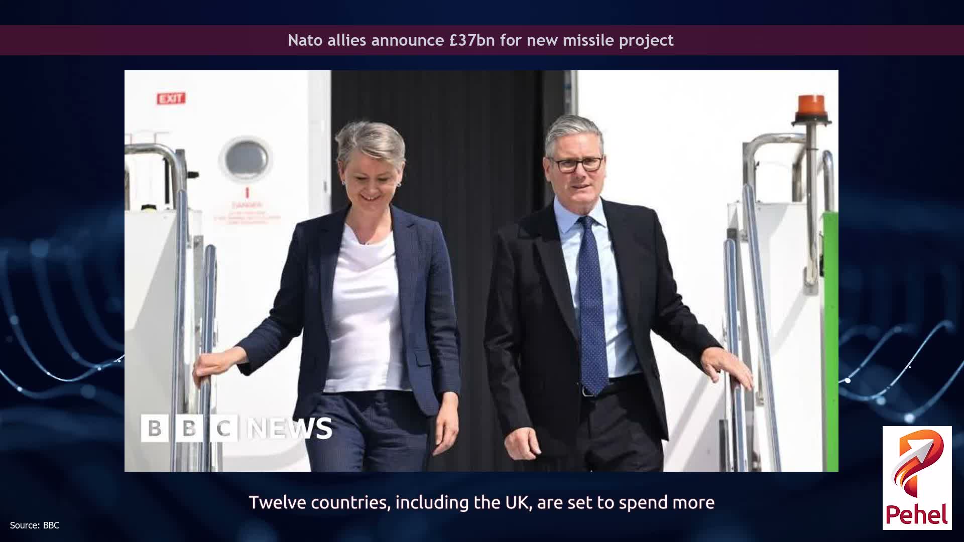 Nato allies announce £37bn for new missile project
