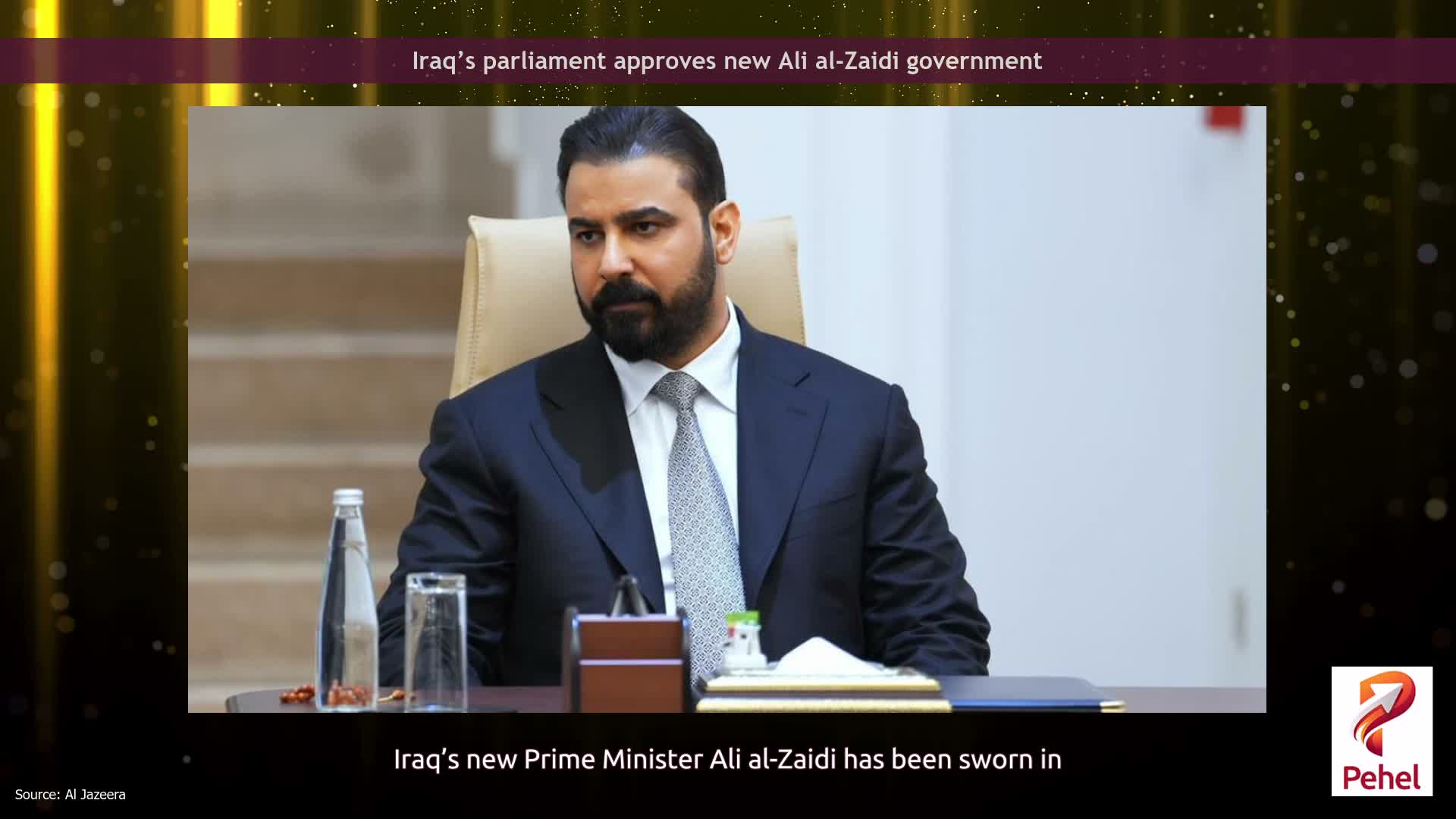 Iraq’s parliament approves new Ali al-Zaidi government
