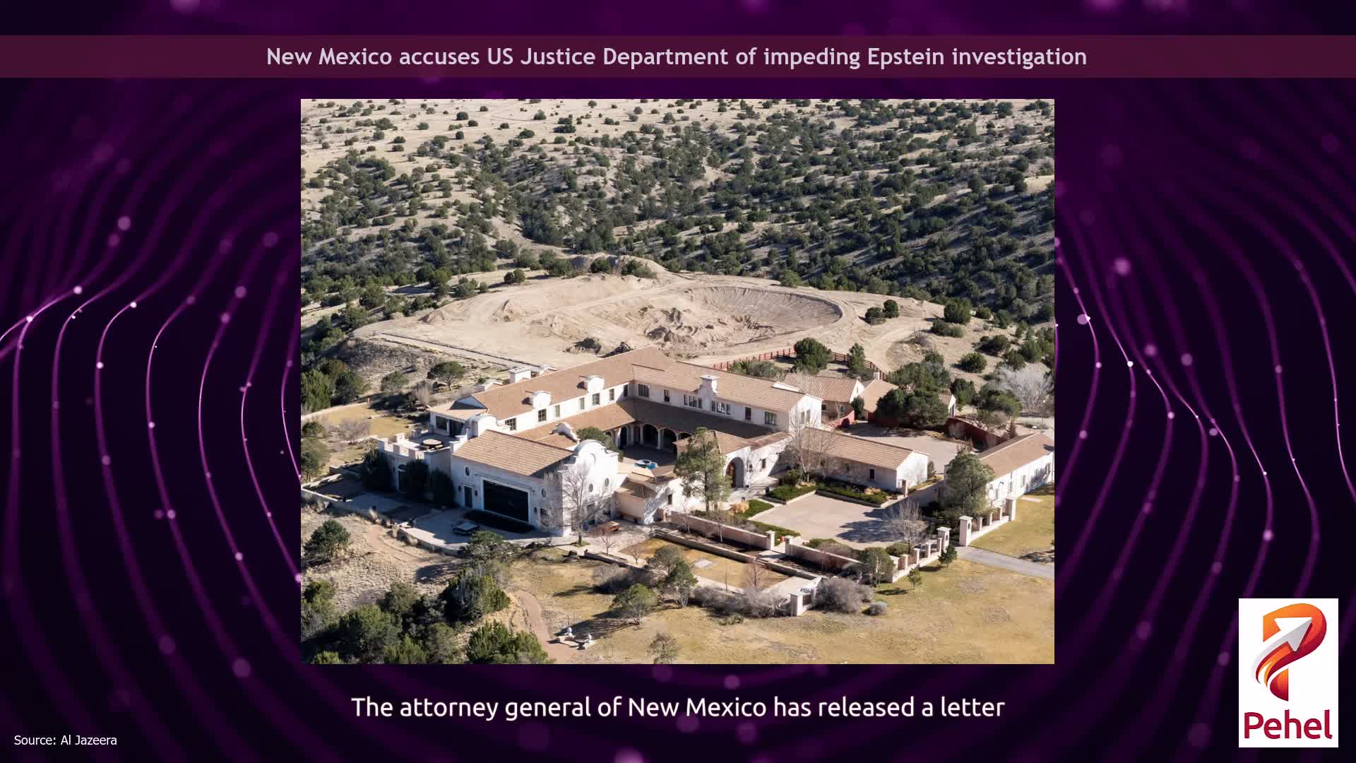 New Mexico accuses US Justice Department of impeding Epstein investigation