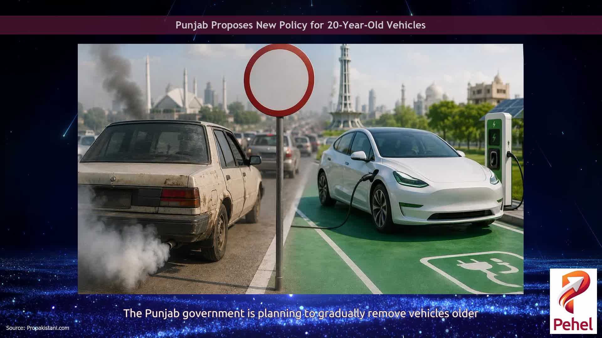 Punjab Proposes New Policy for 20-Year-Old Vehicles