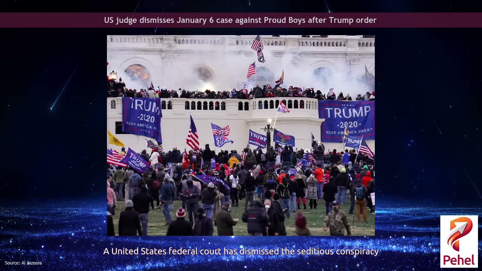 US judge dismisses January 6 case against Proud Boys after Trump order