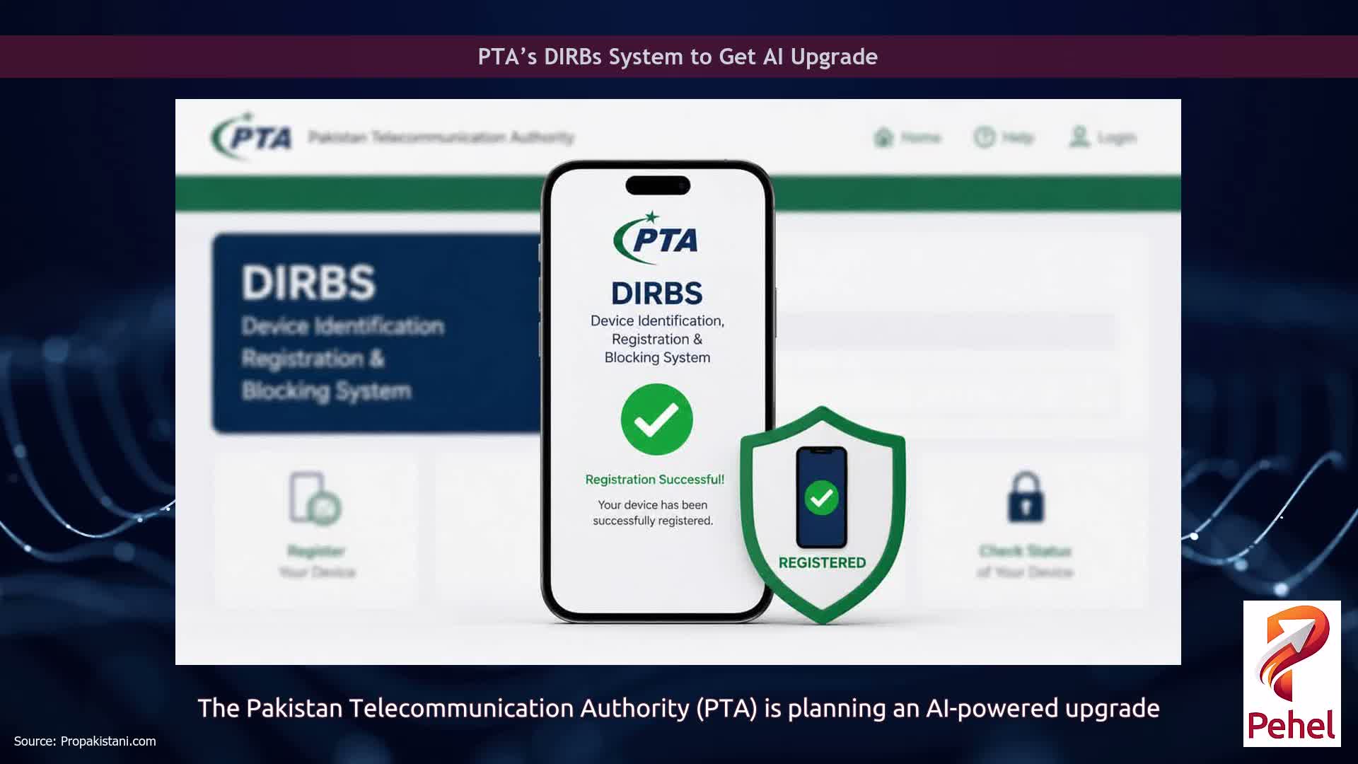 PTA’s DIRBs System to Get AI Upgrade