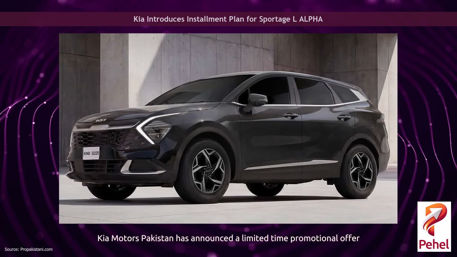 Kia Introduces Installment Plan for Sportage L ALPHA