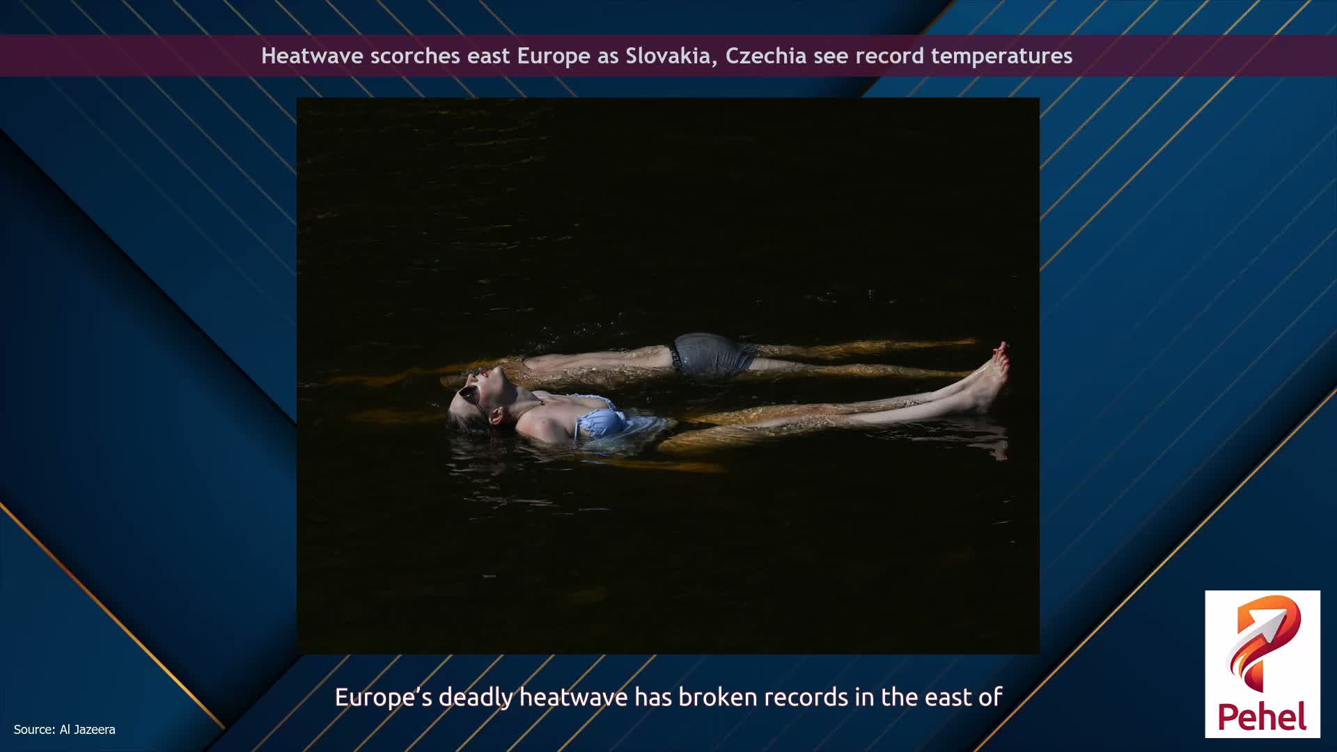 Heatwave scorches east Europe as Slovakia, Czechia see record temperatures