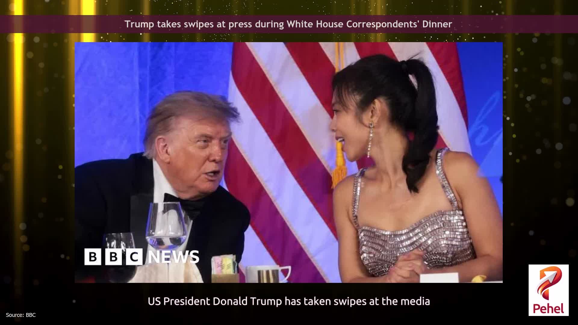 Trump takes swipes at press during White House Correspondents' Dinner