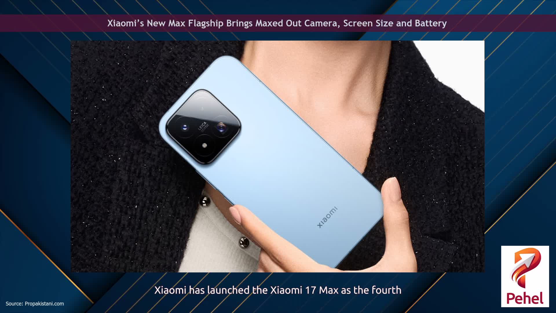 Xiaomi’s New Max Flagship Brings Maxed Out Camera, Screen Size and Battery