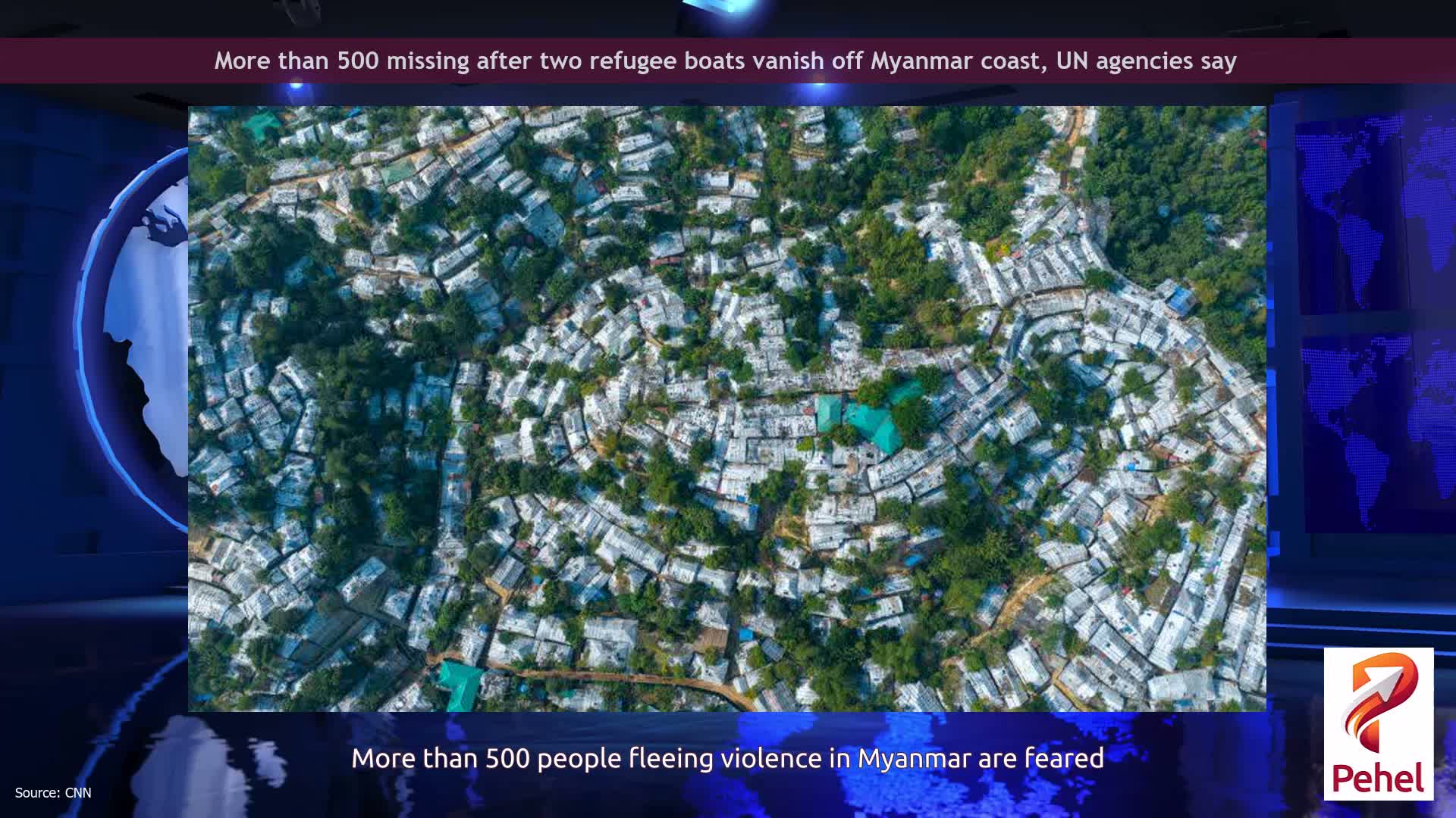 More than 500 missing after two refugee boats vanish off Myanmar coast, UN agencies say