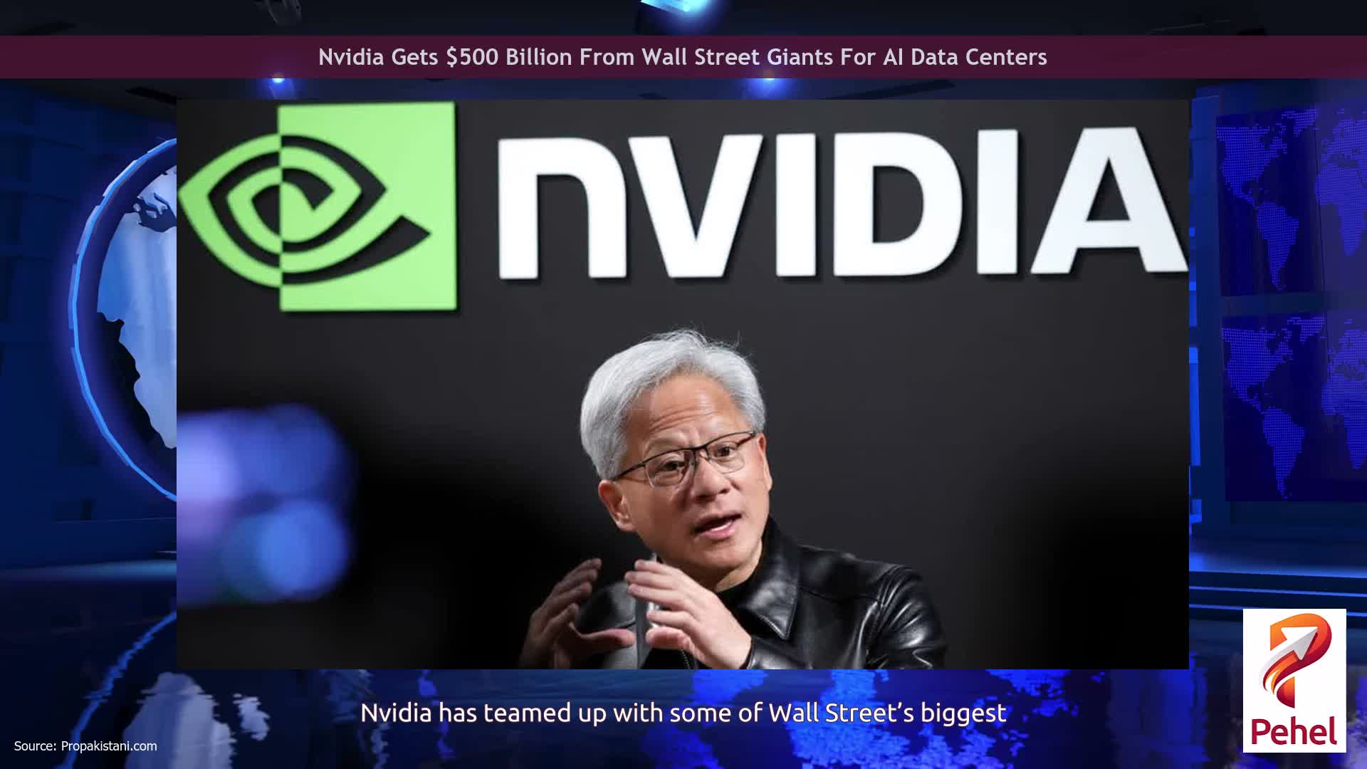 Nvidia Gets $500 Billion From Wall Street Giants For AI Data Centers