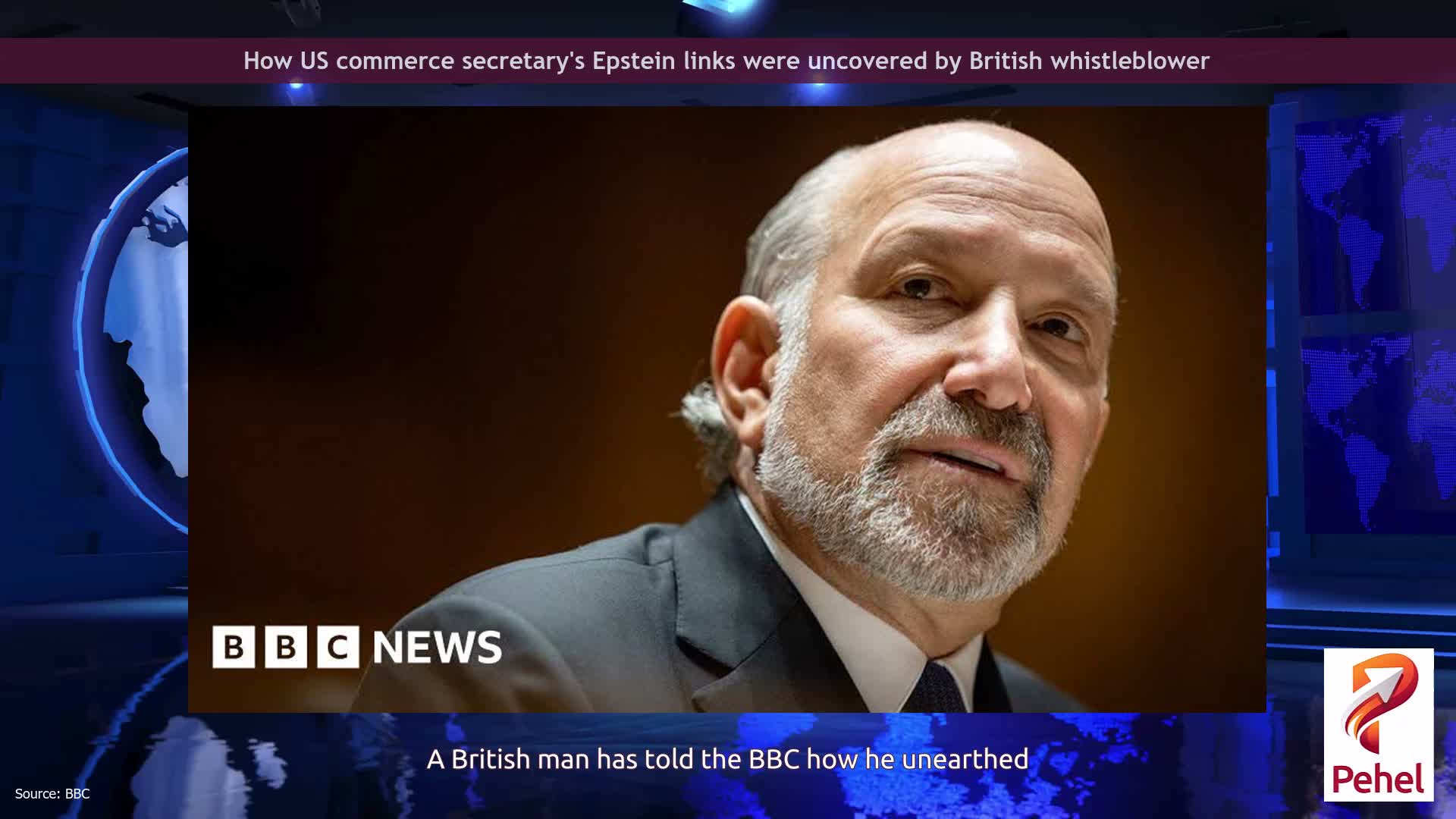 How US commerce secretary's Epstein links were uncovered by British whistleblower
